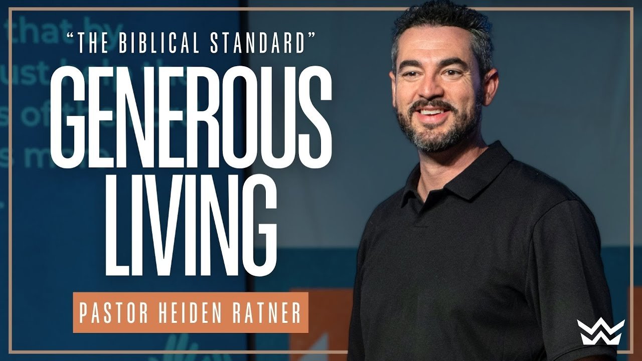 Generous Living: The Biblical Standard
