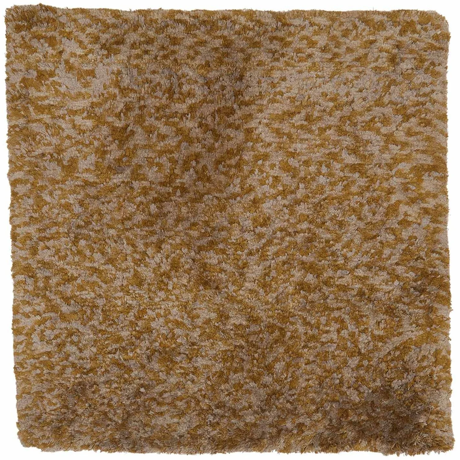 Space Dyed Silk Shag Golden Lichen