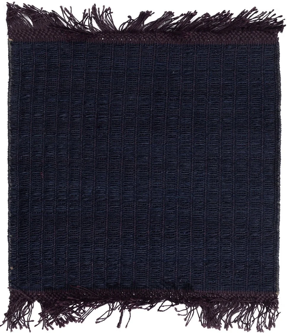 Basket Weave Violet Ink