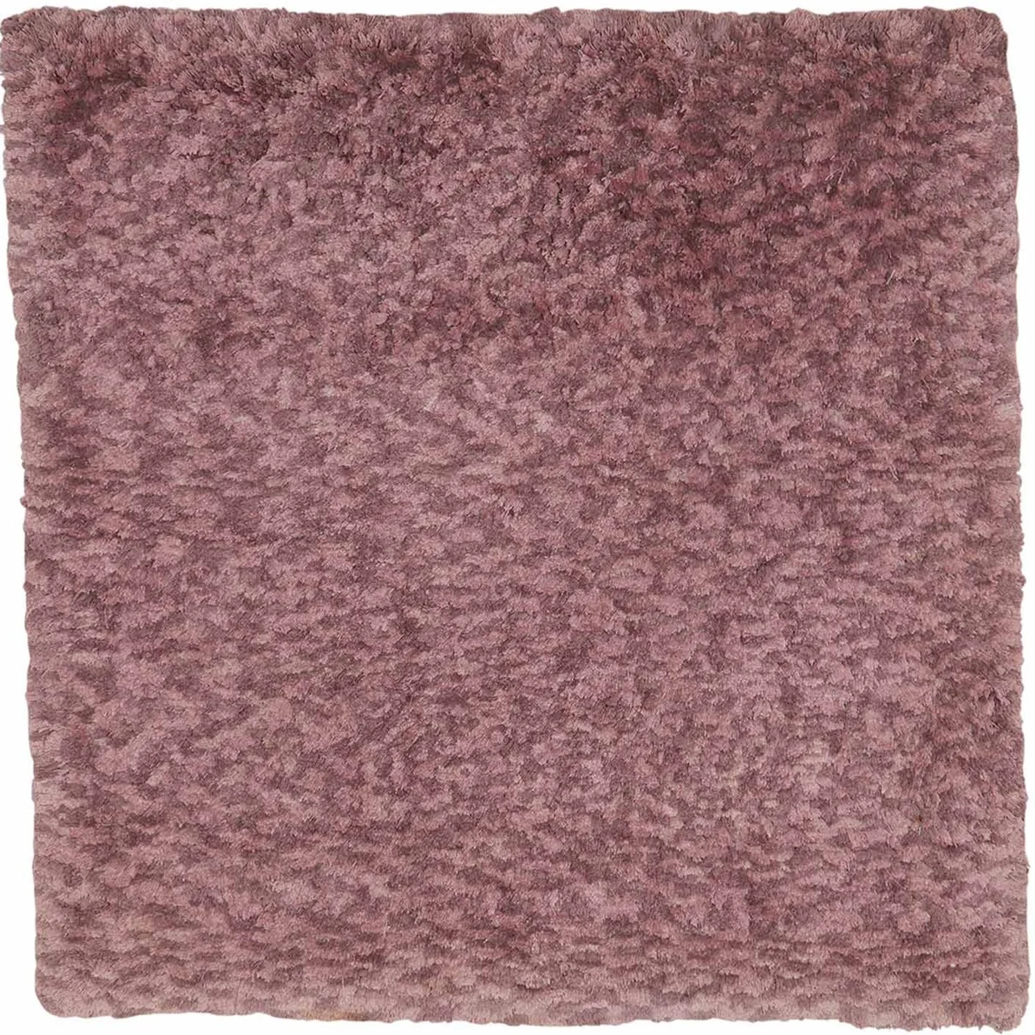 Space Dyed Silk Shag Amethyst Greige