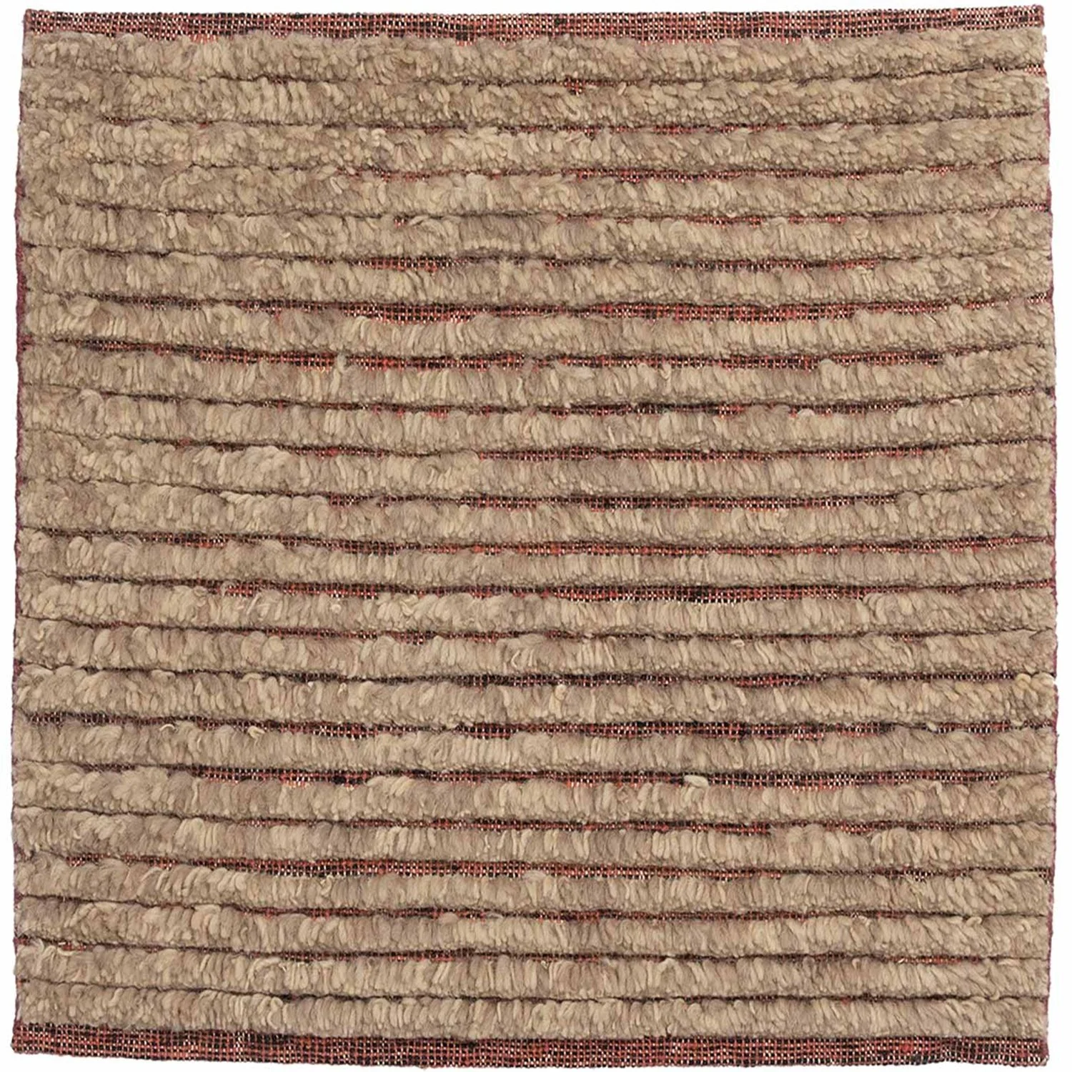 Space Dyed Shag Cocoa Barley Wheat