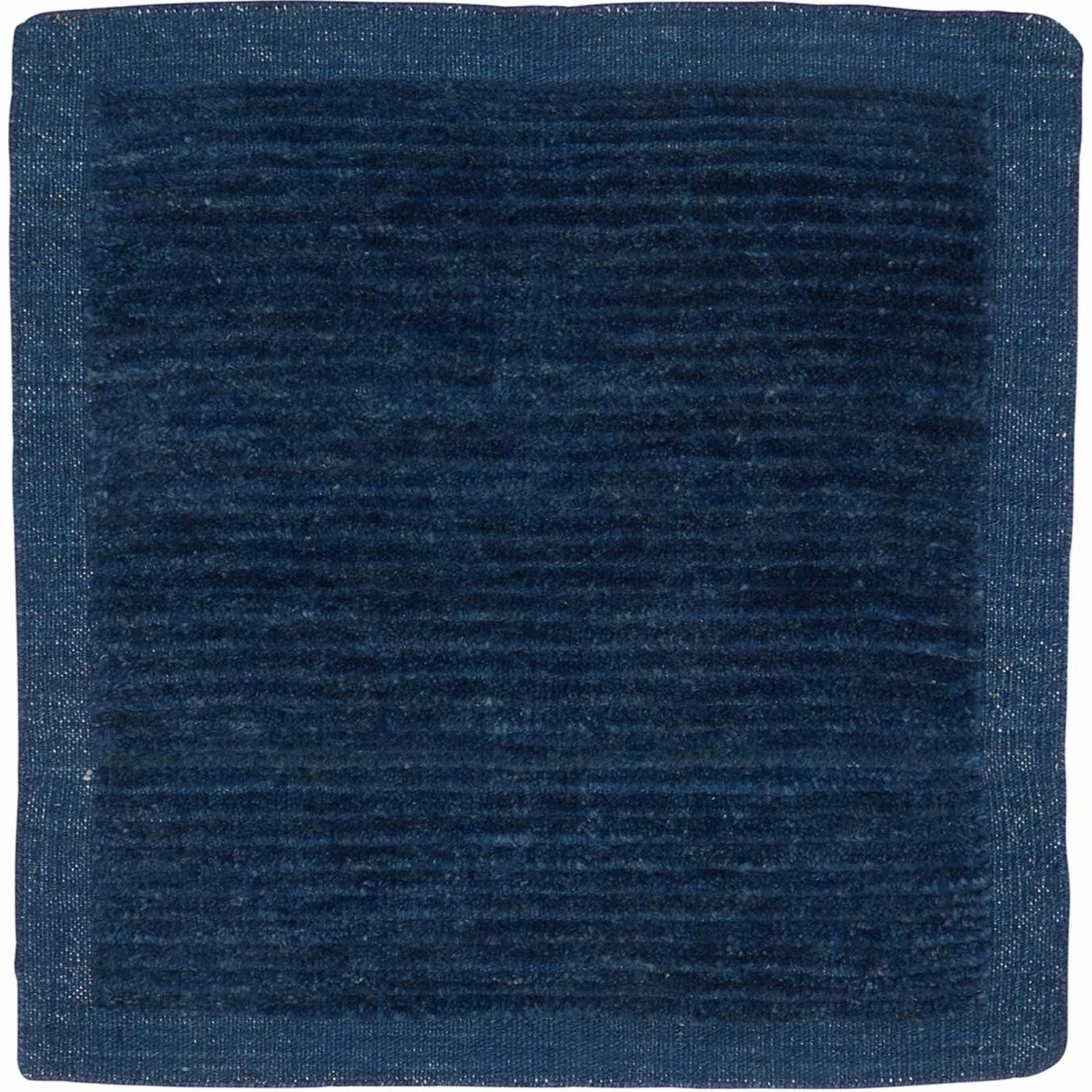 Natural Textured Stripe Cobalt Indigo