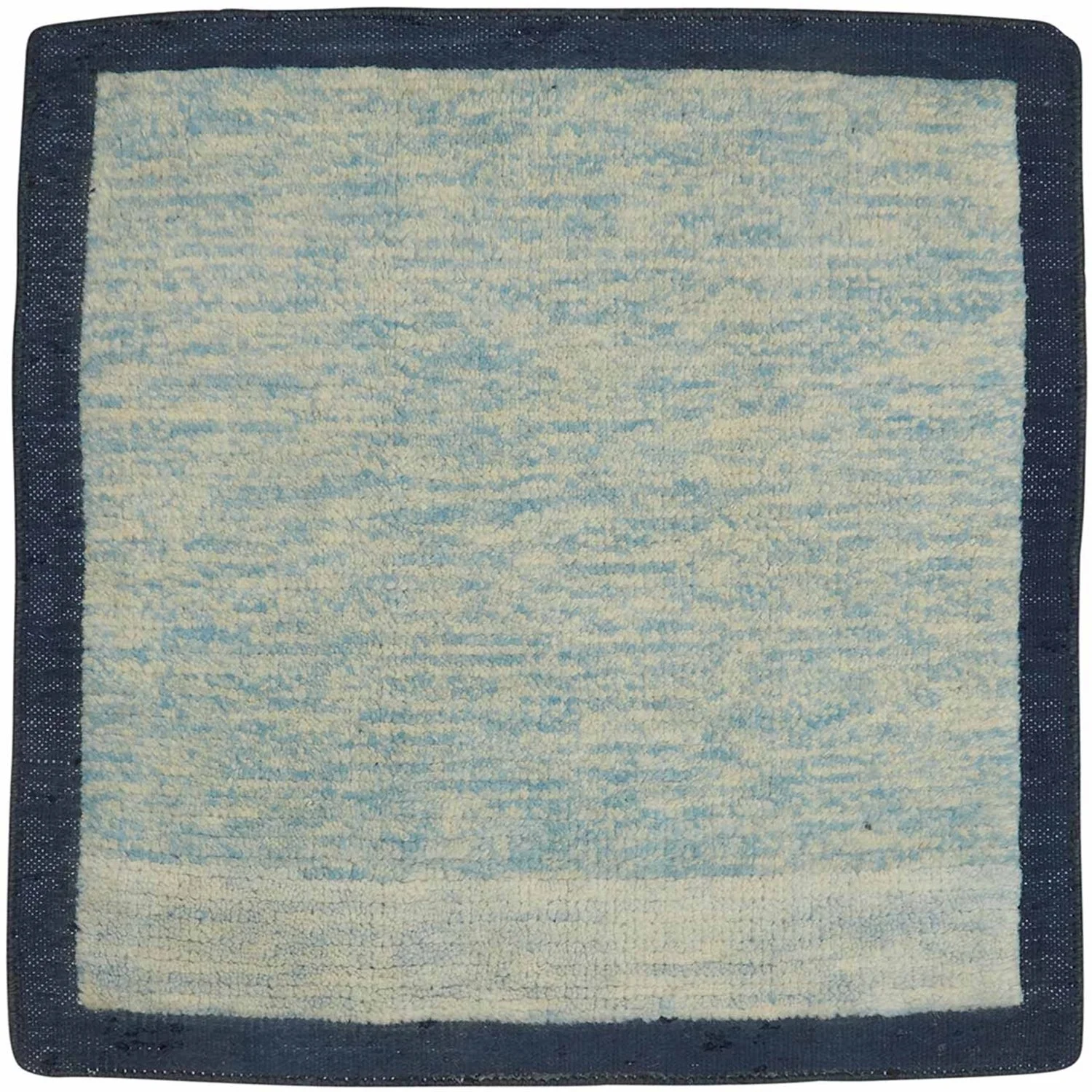 Natural Space Dyed Texture Sea Foam Indigo