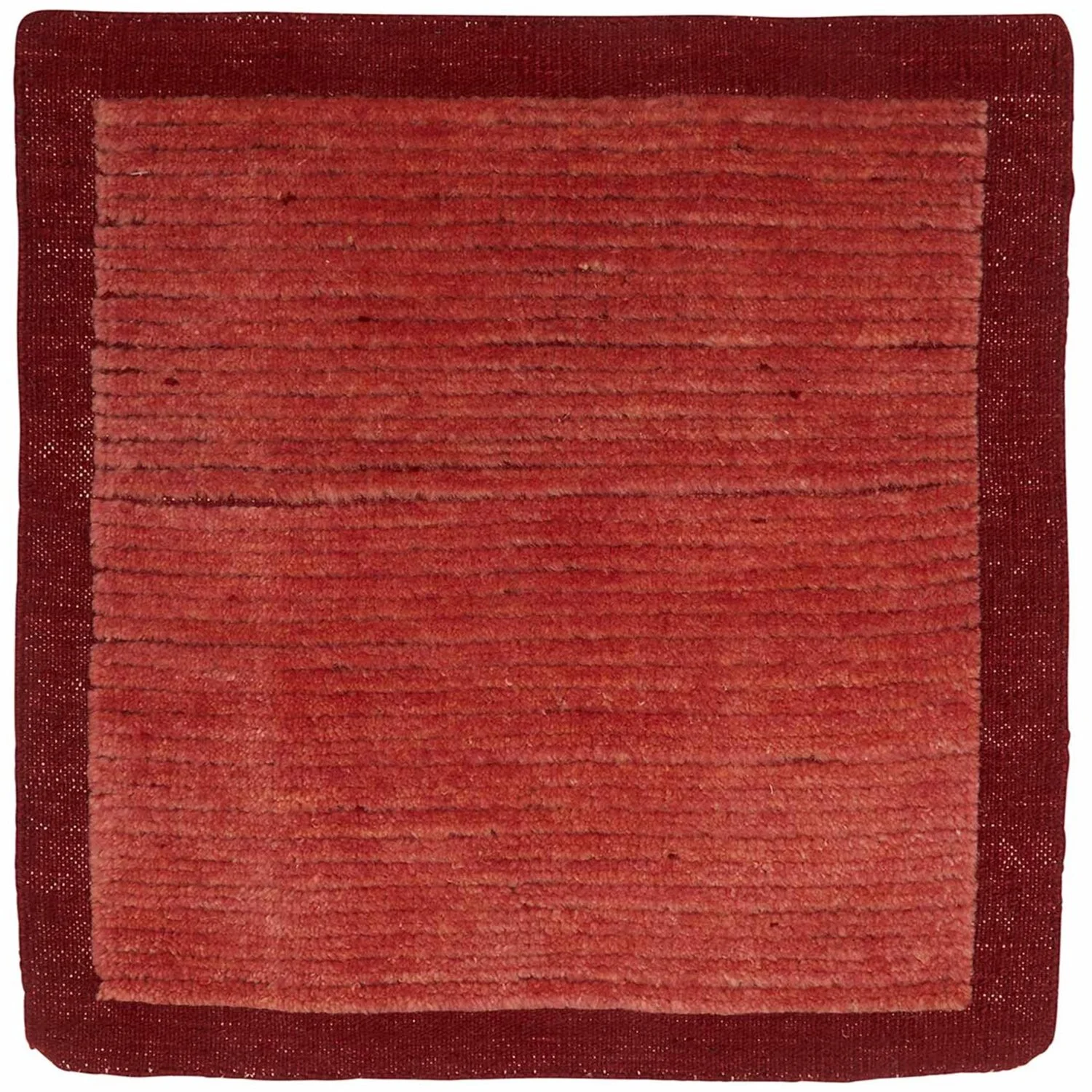 Natural Textured Stripe Hibiscus Rust