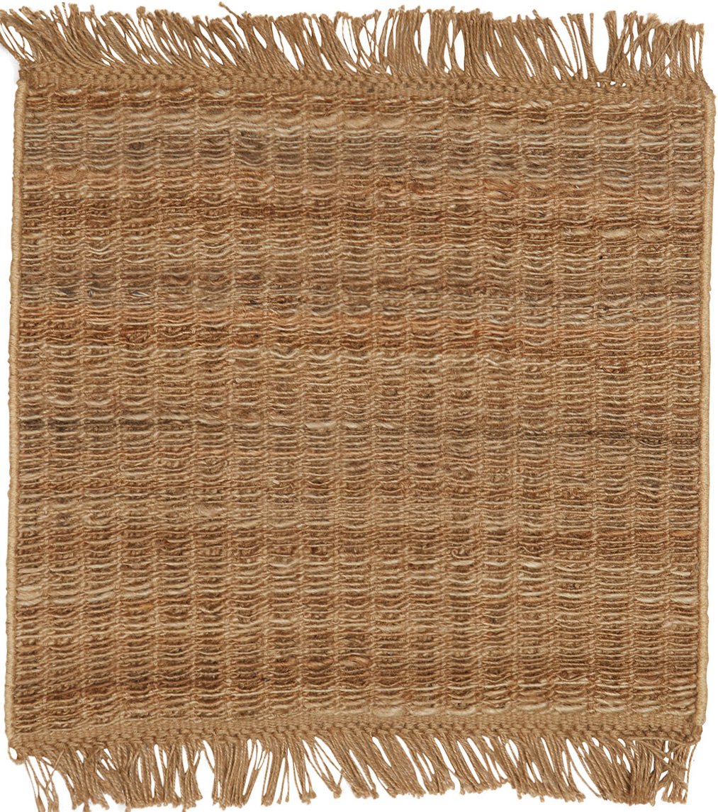 Basket Weave Barley Straw Heather Stripe