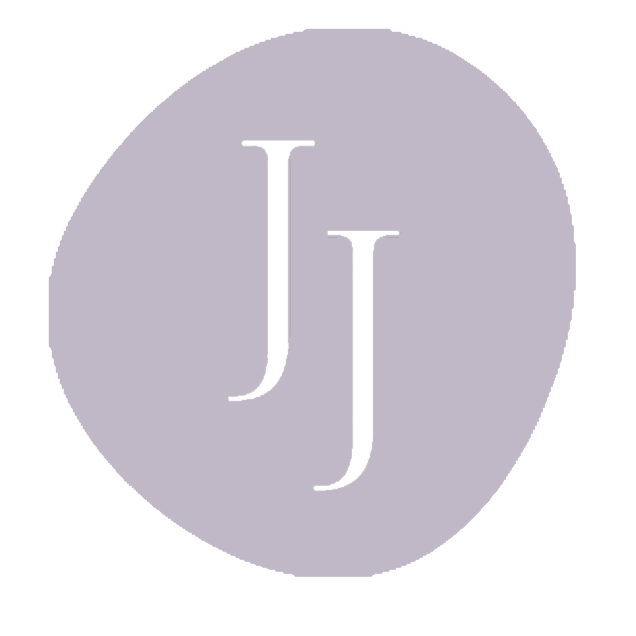 Purple circle with the initials 'J J' in white inside.