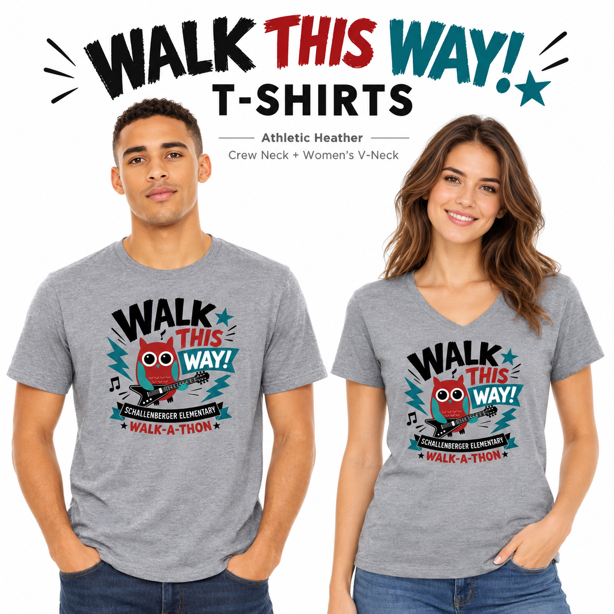 Extra Walk-A-Thon T-Shirts