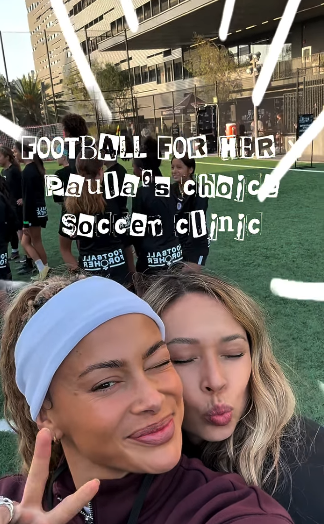 Paula's Choice x Football for Her "Football for Confidence" Clinic x Sarah Gorden