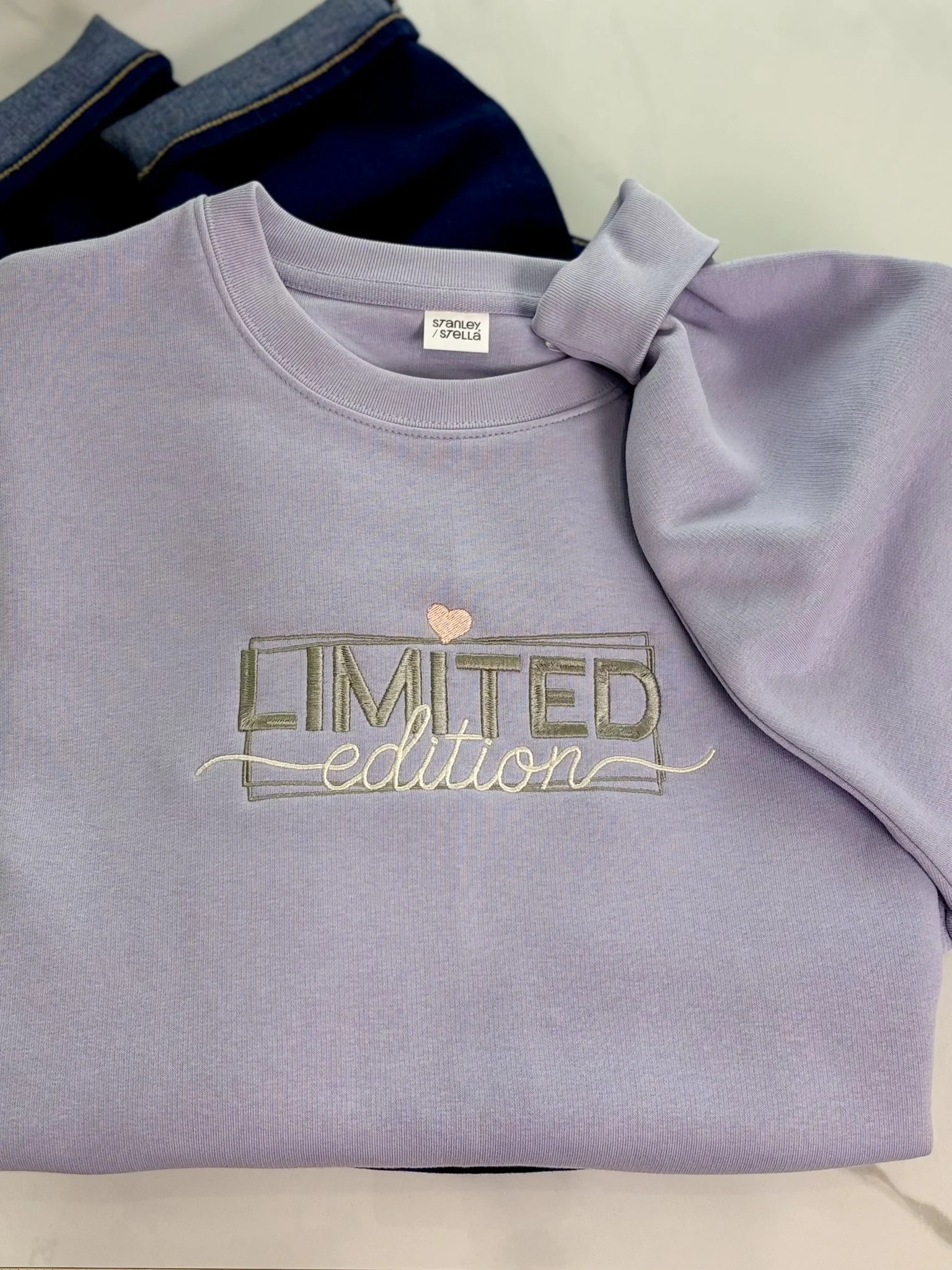 Limited Edition Embroidered Crewneck Sweatshirt