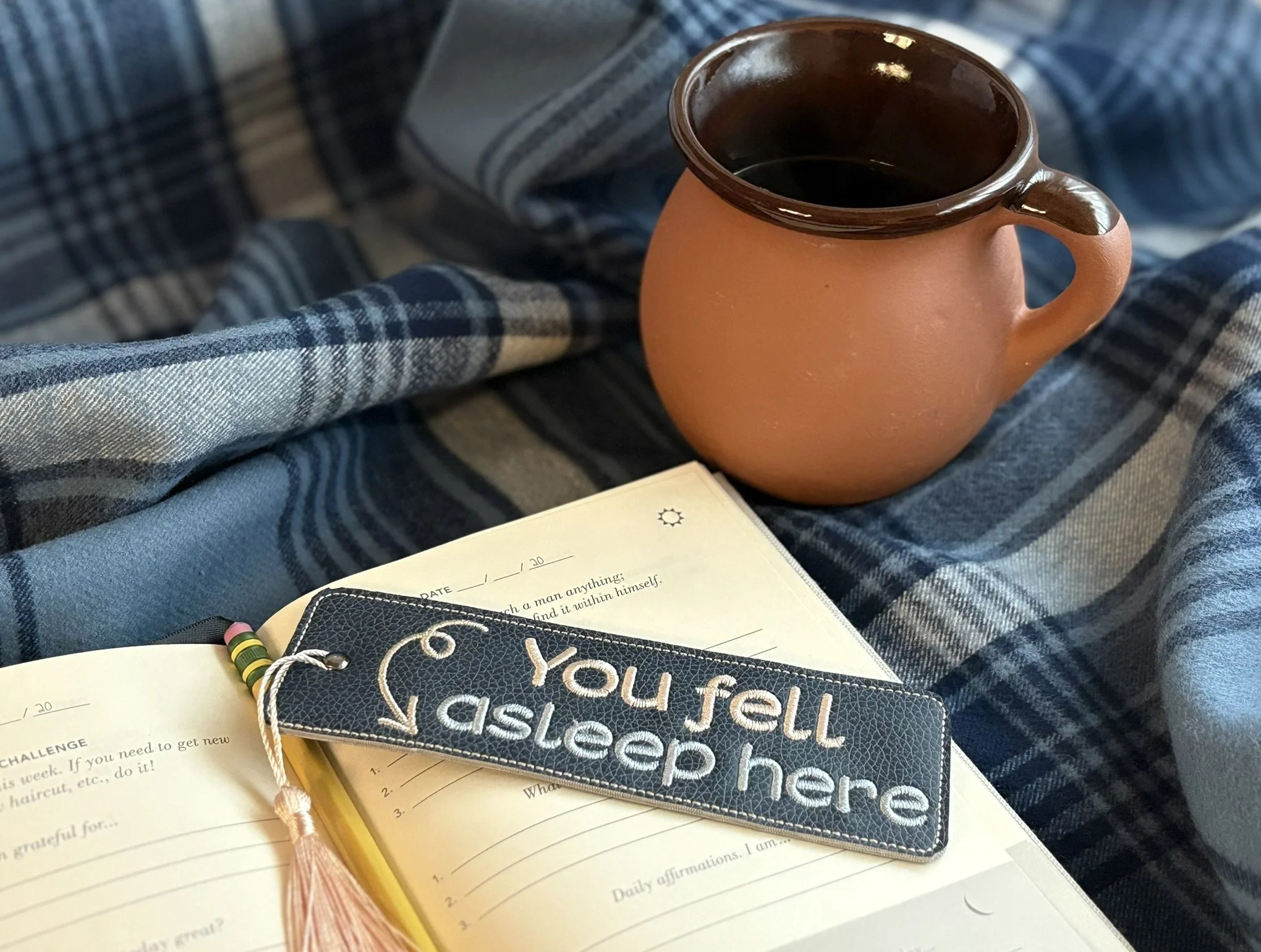 'You Fell Asleep Here' Bookmark