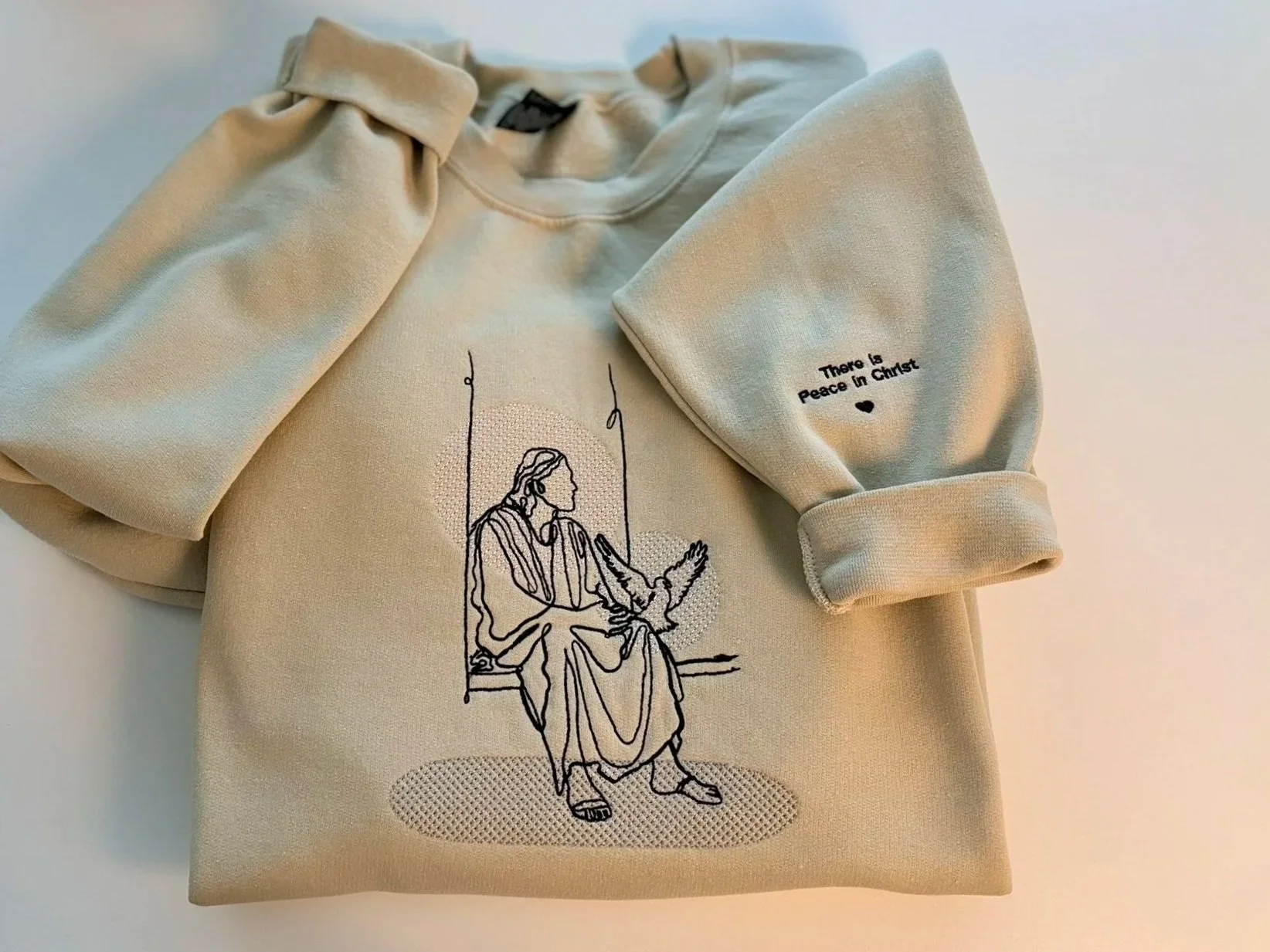 Peace in Christ Crewneck Sweatshirt