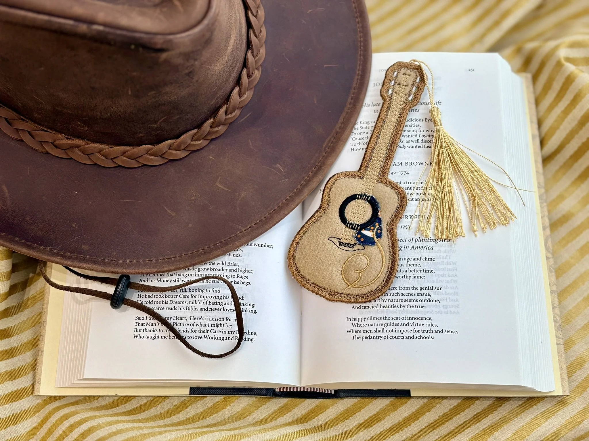 Harmony Strings Acoustic Guitar Bookmark