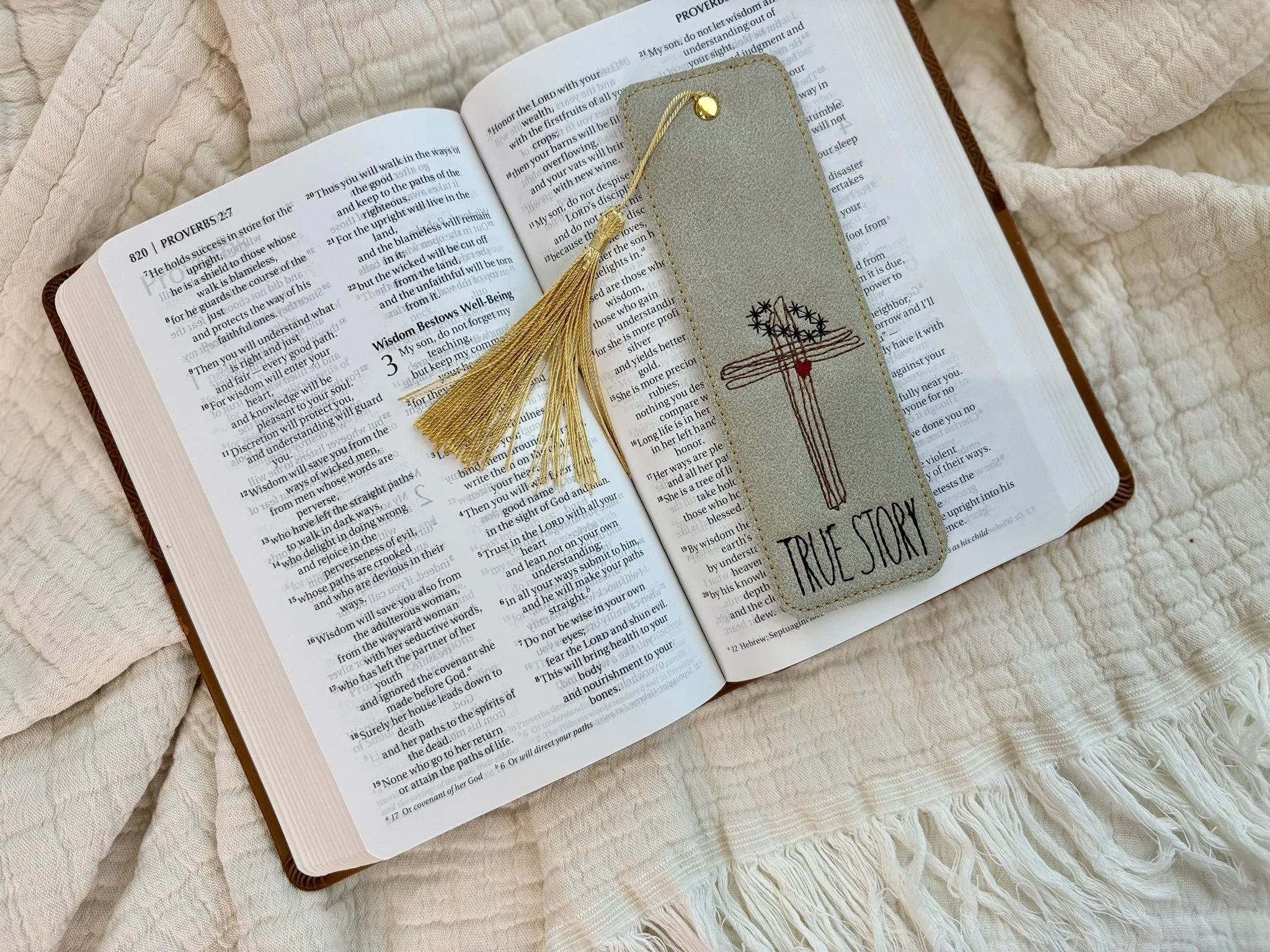True Story Bookmark
