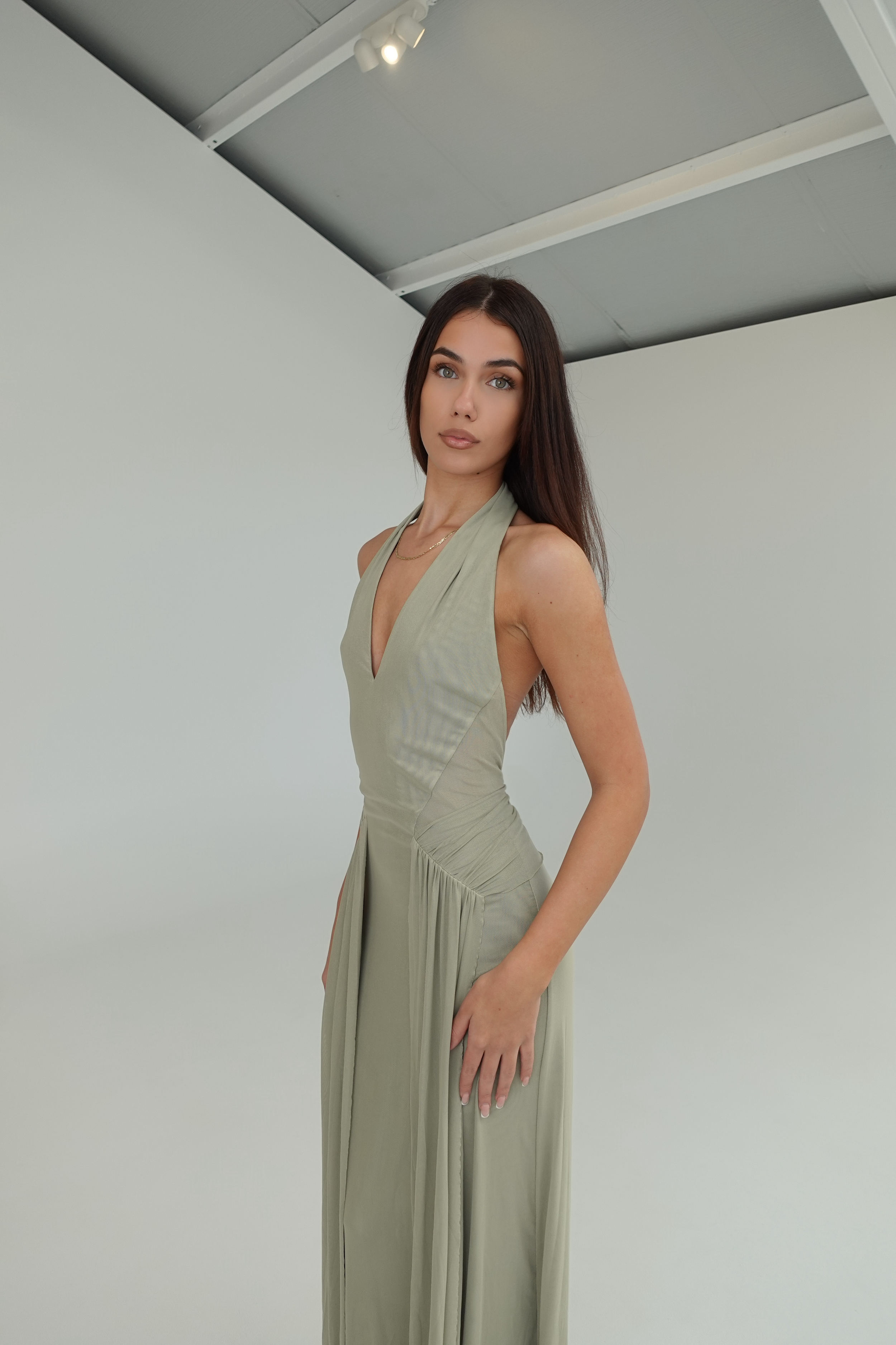 Juniper Halter Maxi Dress | Bec & Bridge