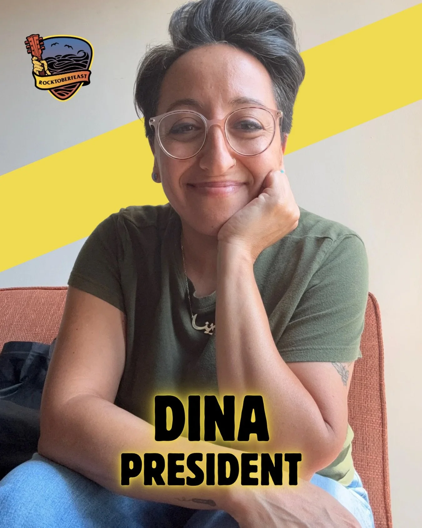 ⚡️ MEET THE BOARD ⚡️

Dina Khattar&mdash;President of ROCKTOBERFEAST. 🤘🏼

Dina&rsquo;s journey with the organization began in 2021 and 2022 when she first participated in ROCKTOBERFEAST. With her passion for bringing people together through music a