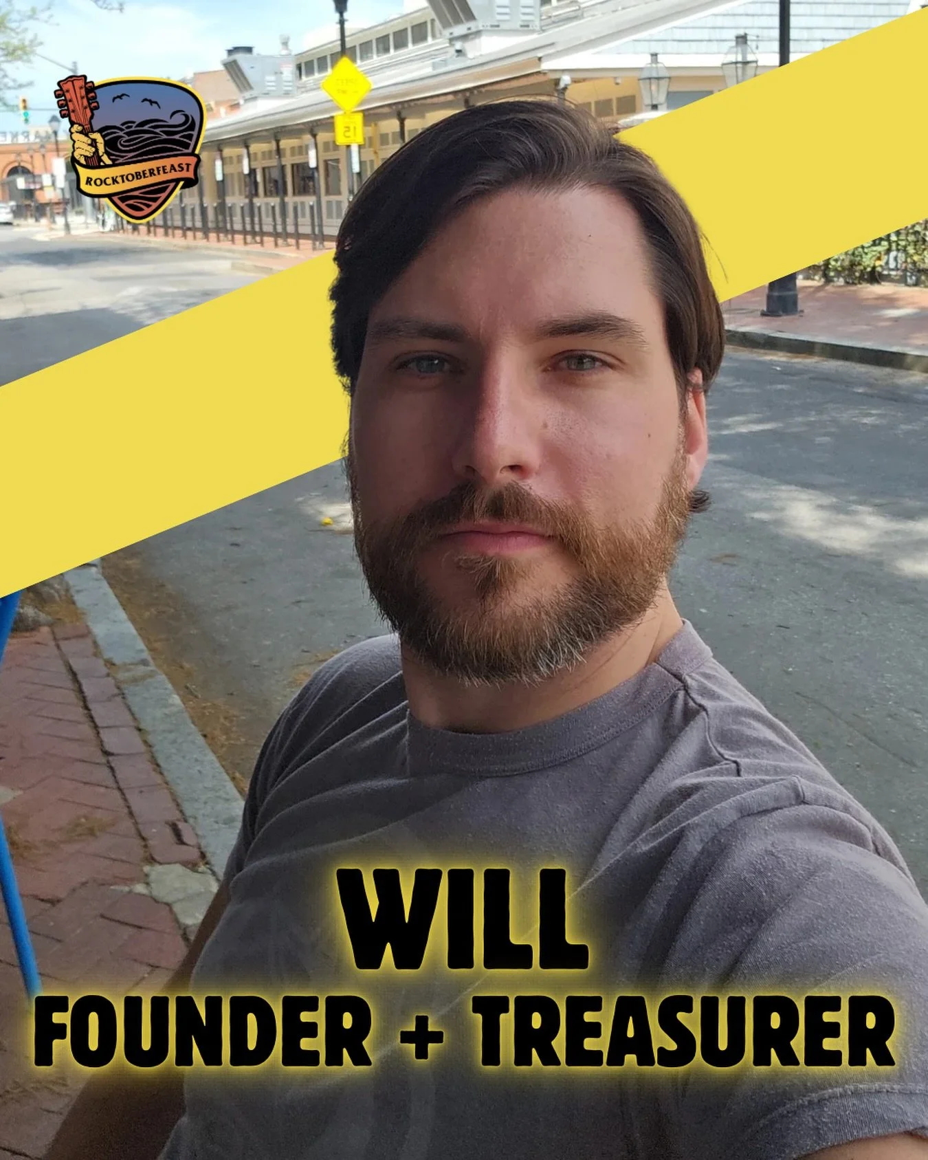 ⚡️MEET THE BOARD⚡️

Will Grundmann&mdash;Treasurer and one of the original founders of Rocktoberfeast. 🤘🏼

A lifelong Monmouth County resident, Will has a passion for helping others and giving back to the community he calls home. He&rsquo;s known a