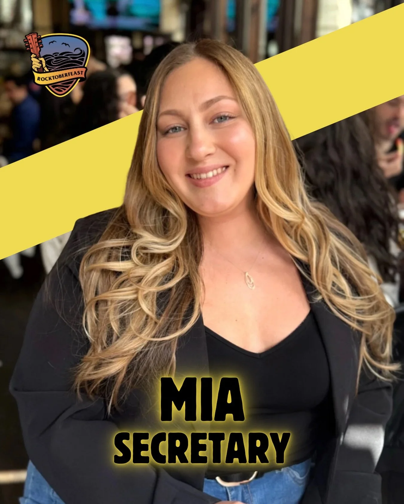 ⚡️ MEET THE BOARD ⚡️

Mia DeMagistris&mdash;Secretary. 🤘🏼

Mia was first introduced to Rocktoberfeast in 2020 while interning with The Local Fix Foundation during her time at Monmouth University. What began as a college internship quickly grew into