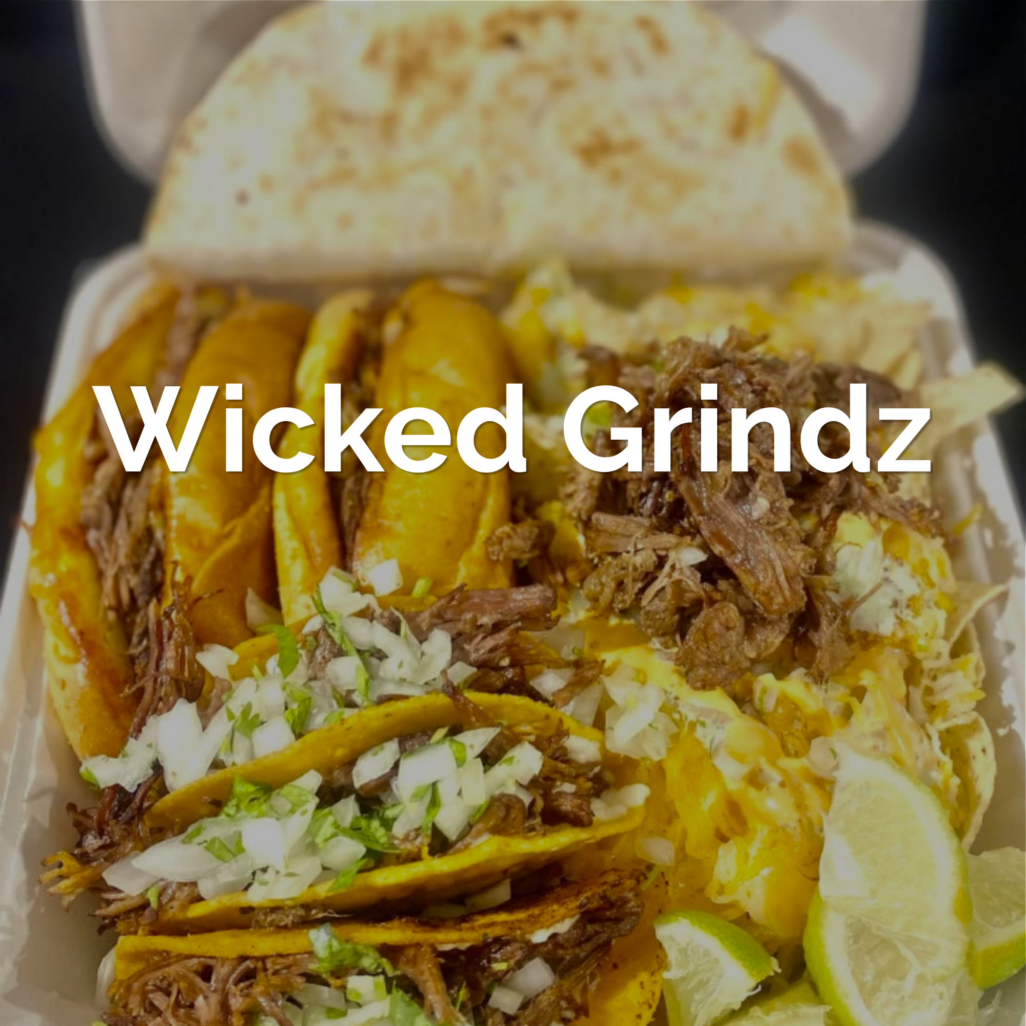 tacos from Wicked Grindz