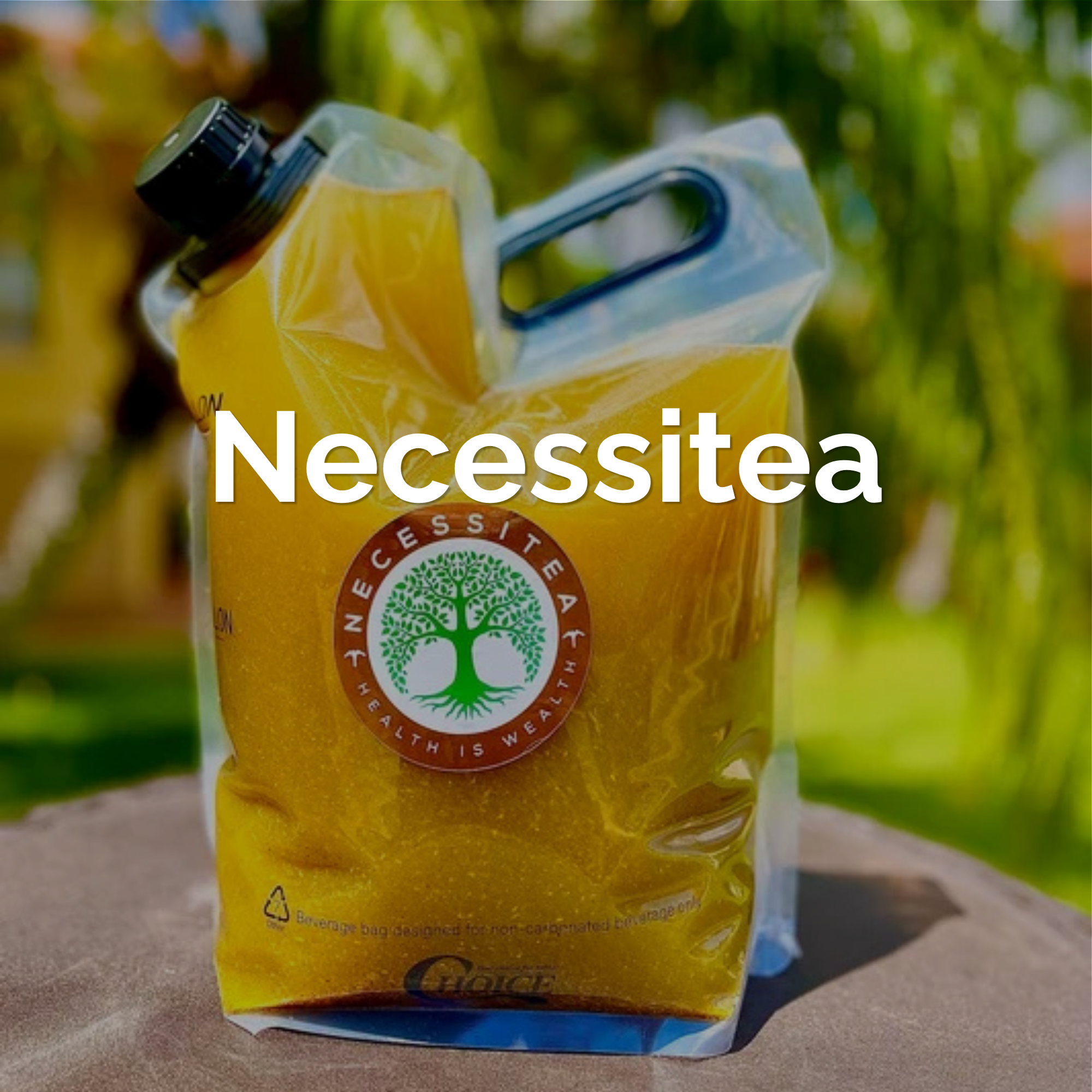 Bag of tea from Necessitea