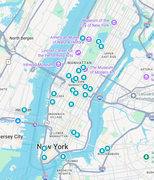 How We Use Google Maps Pins to Plan (Almost) Every Trip