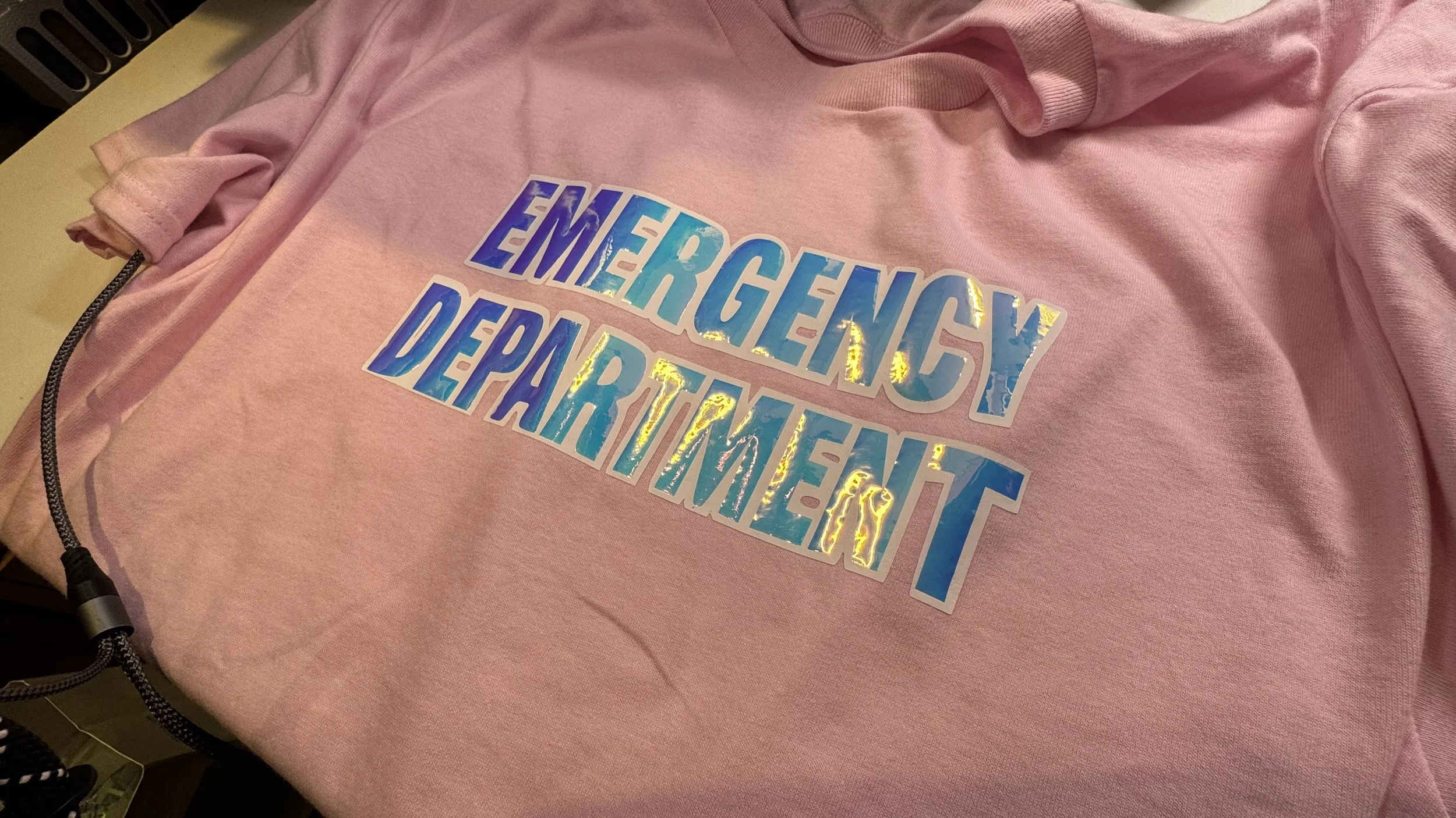 Holographic Emergency Department T-Shirt