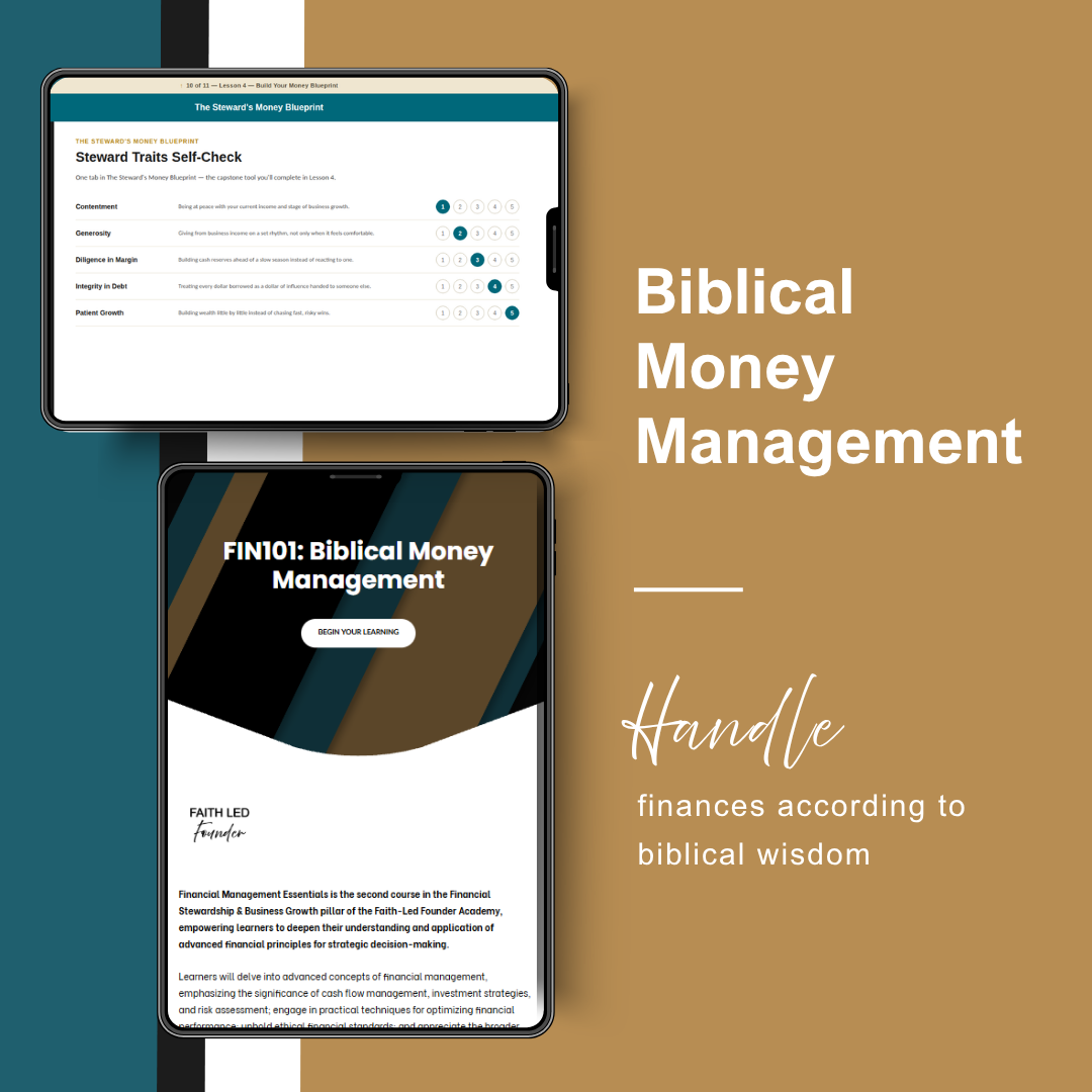 FIN101: Biblical Money Management