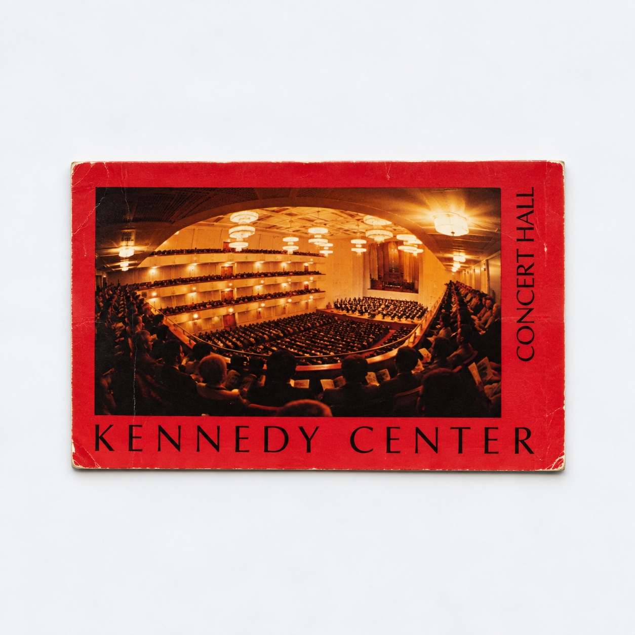 Kennedy Center Concert Hall Postcard c. 1970s