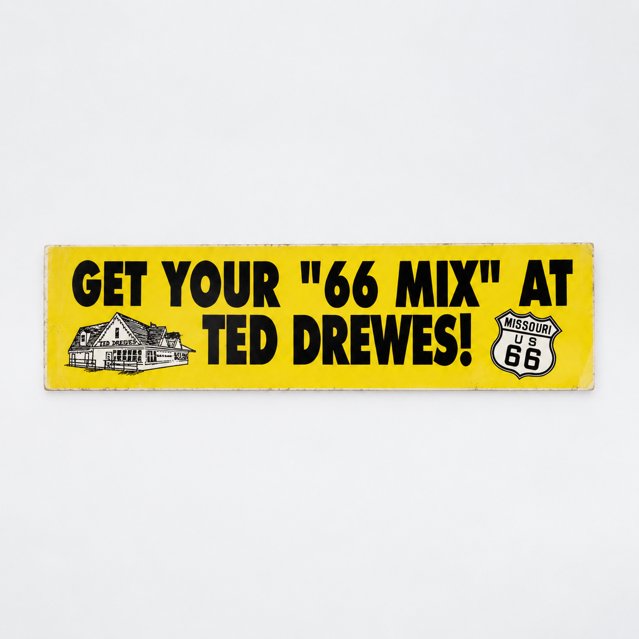 Ted Drewes “66 Mix” Bumper Sticker
