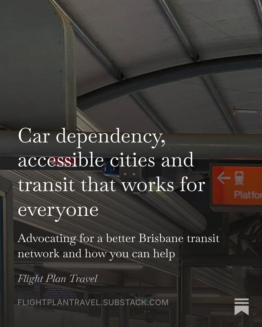 Preview image of article on transit issues in South East Queensland featuring Roma Street Station image