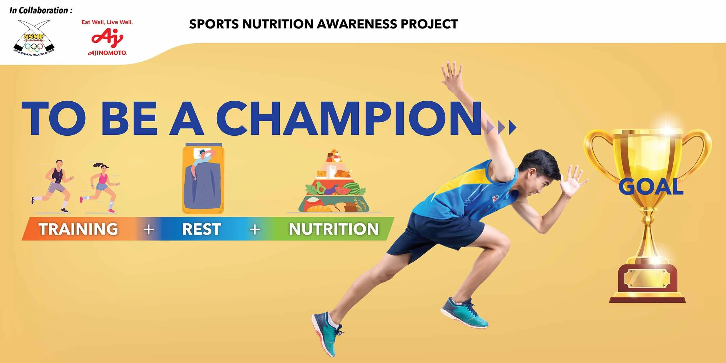 Sports Nutrition Awareness Project (SSMP x Ajinomoto)