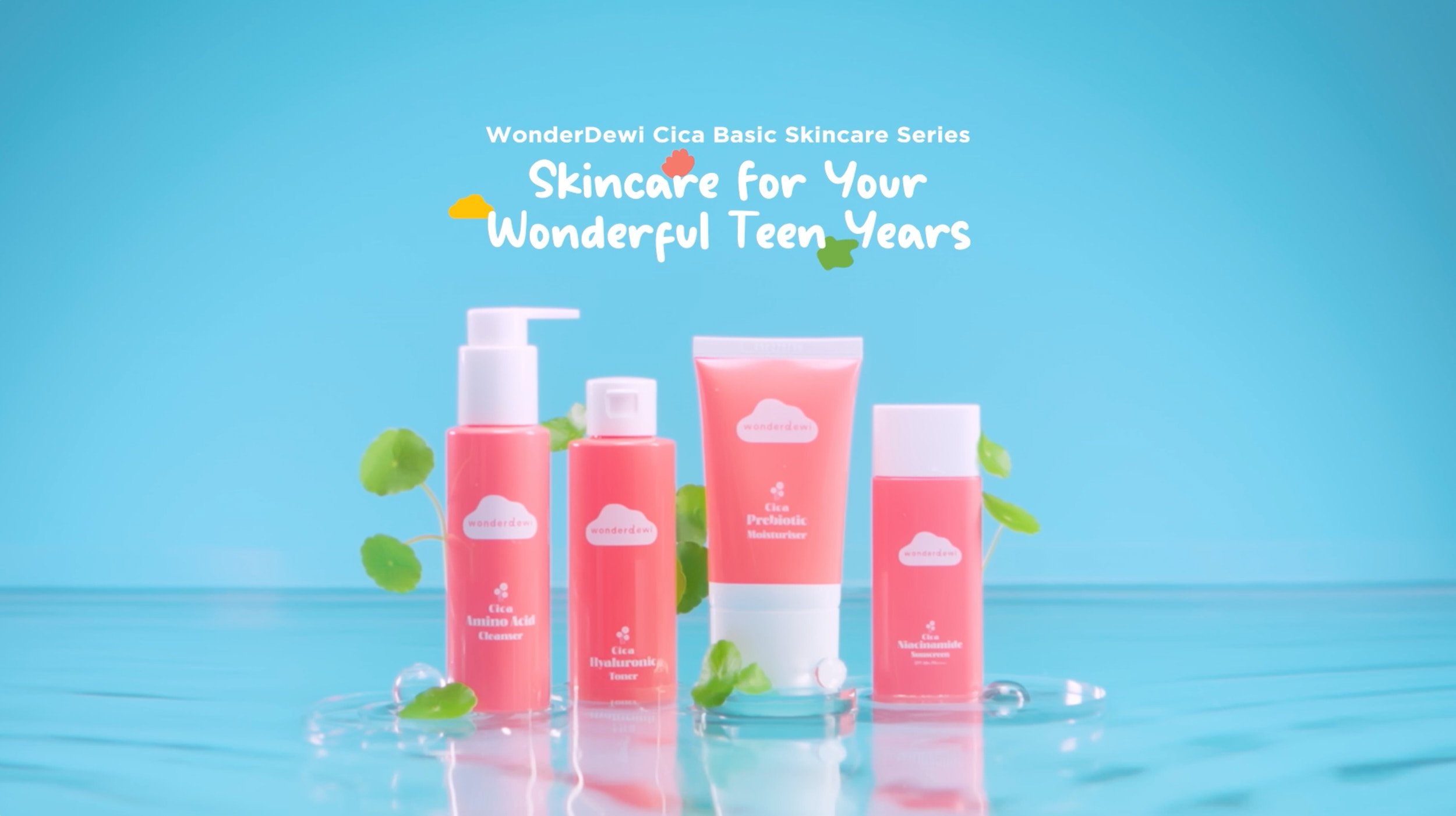 WonderDewi Cica Basic Skincare Series