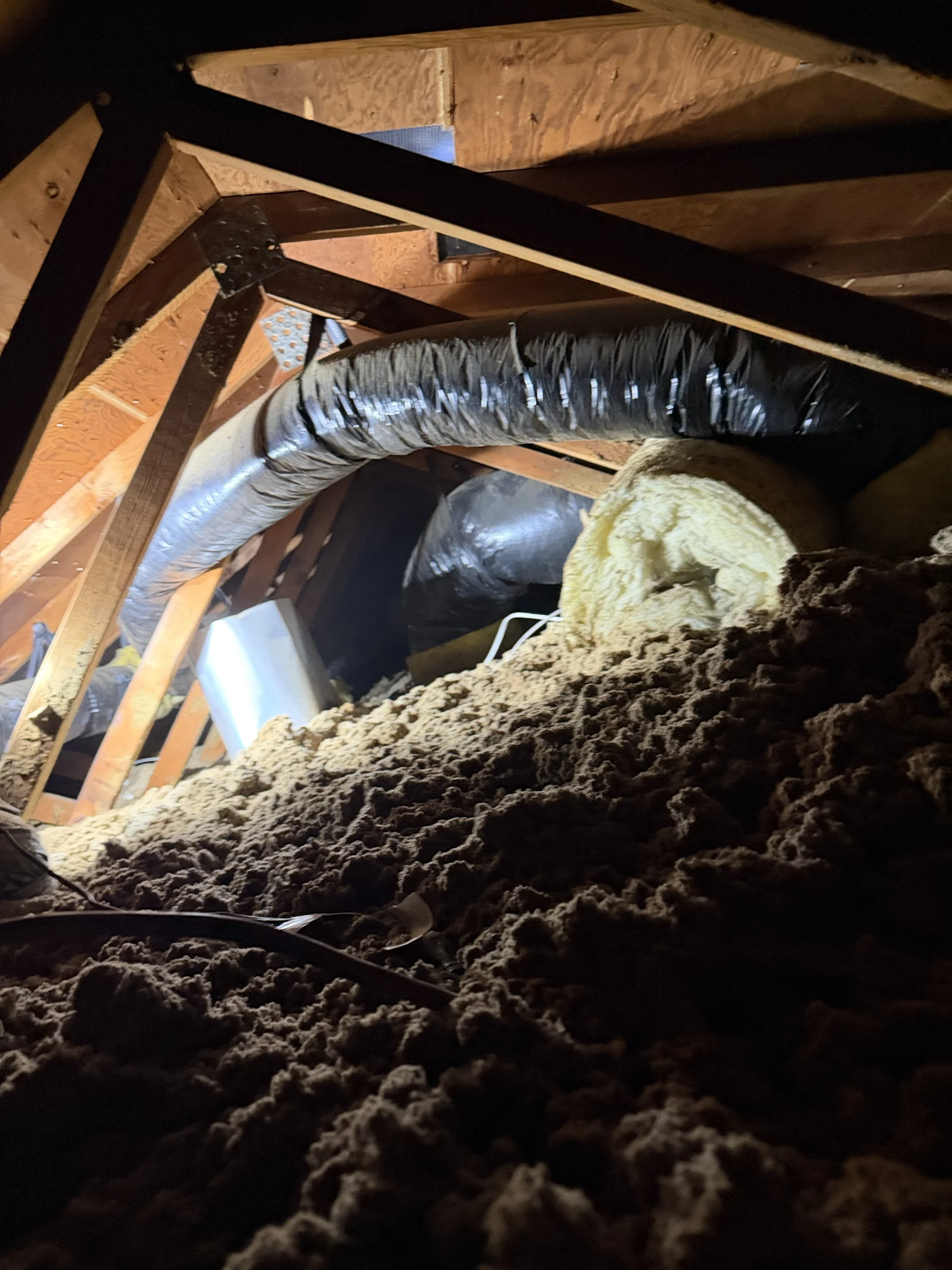 Insulation and renovation work in progress