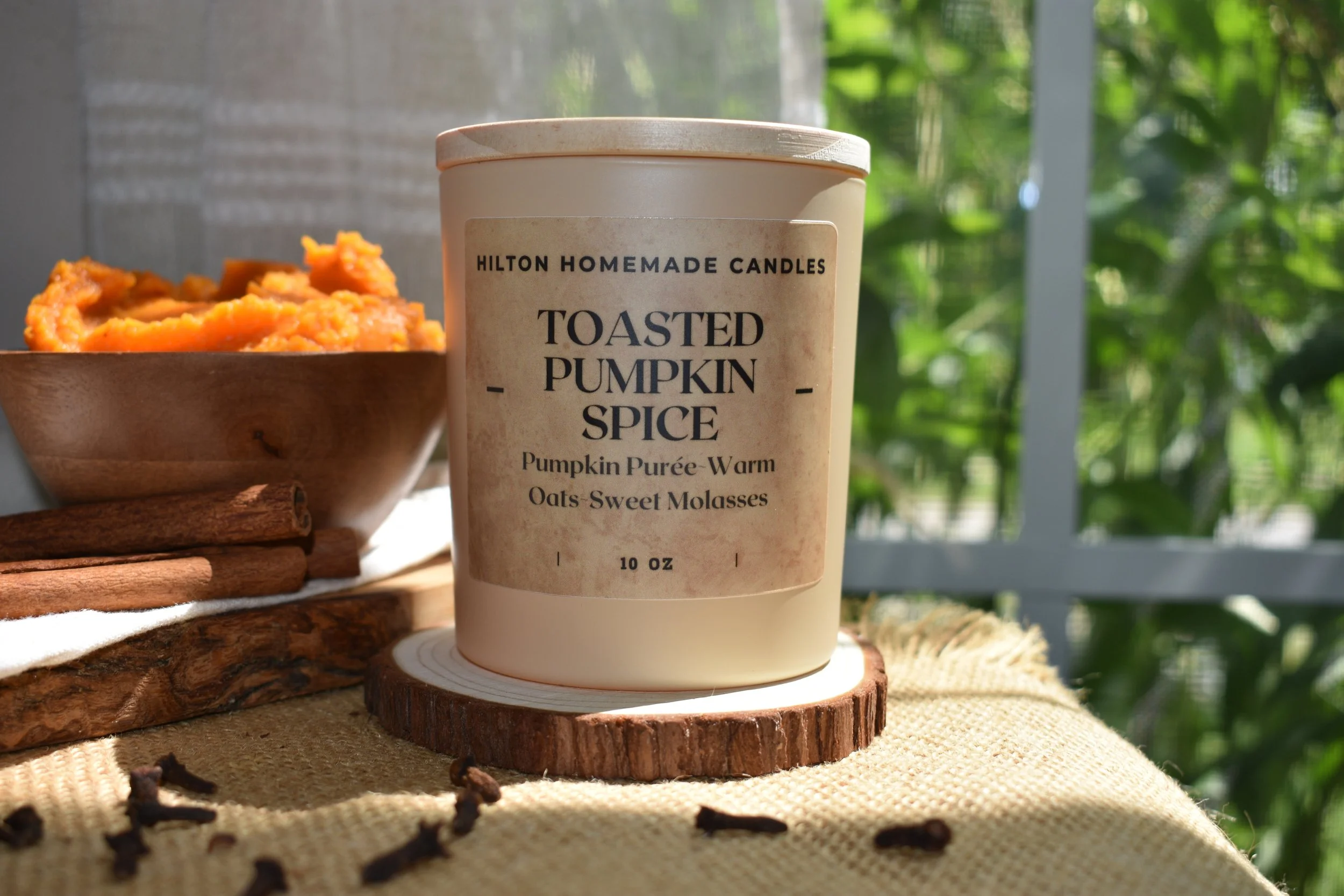 Toasted Pumpkin Spice Large Candle 10oz