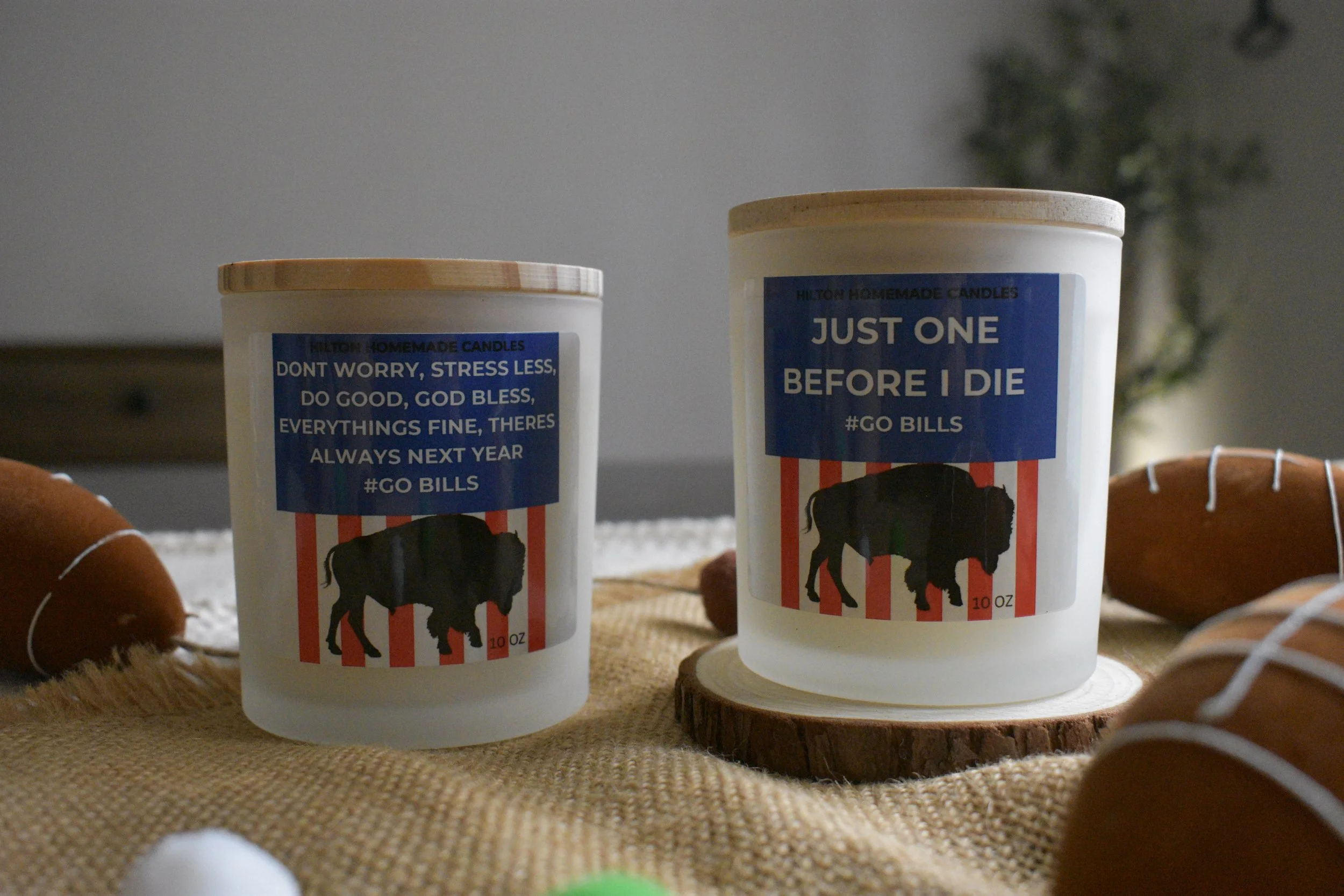 Bills Candle Large 10oz