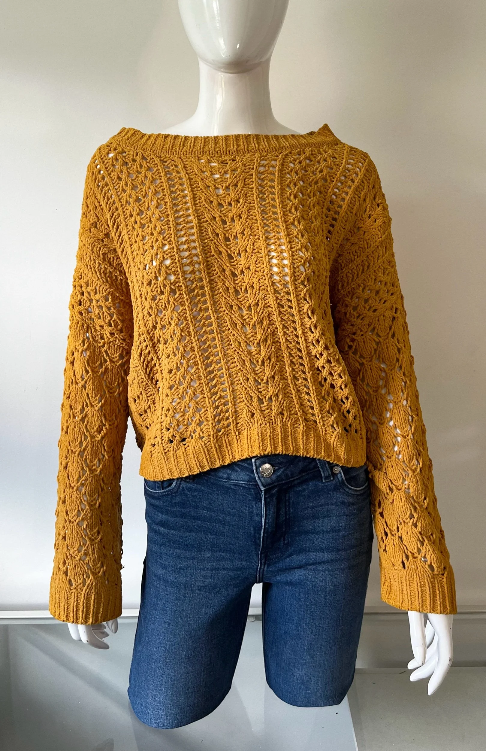 Ally Knit Sweater - M