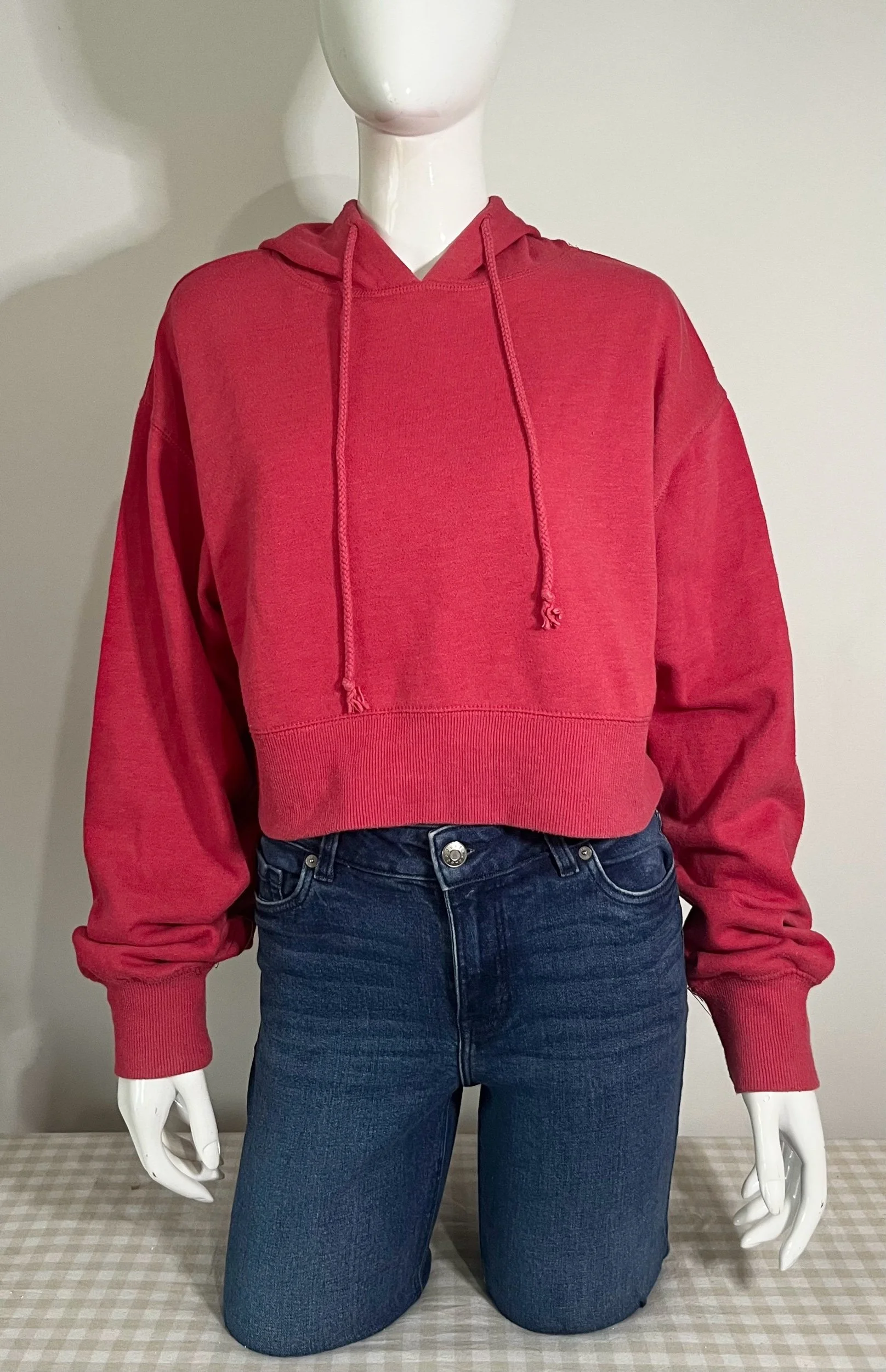 Supré Crop Hoodie - S