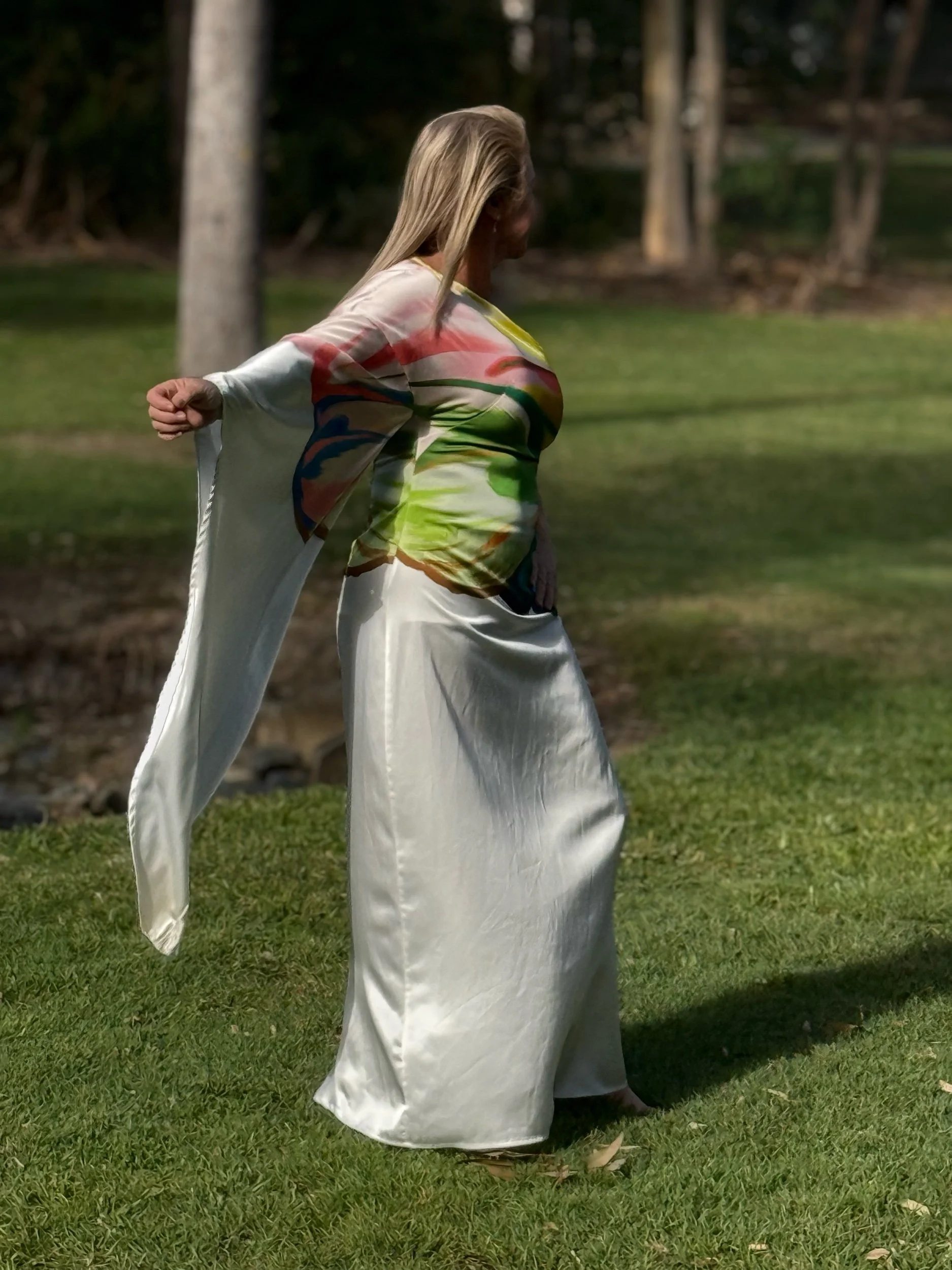 AURA LANE Maxi Dress - L