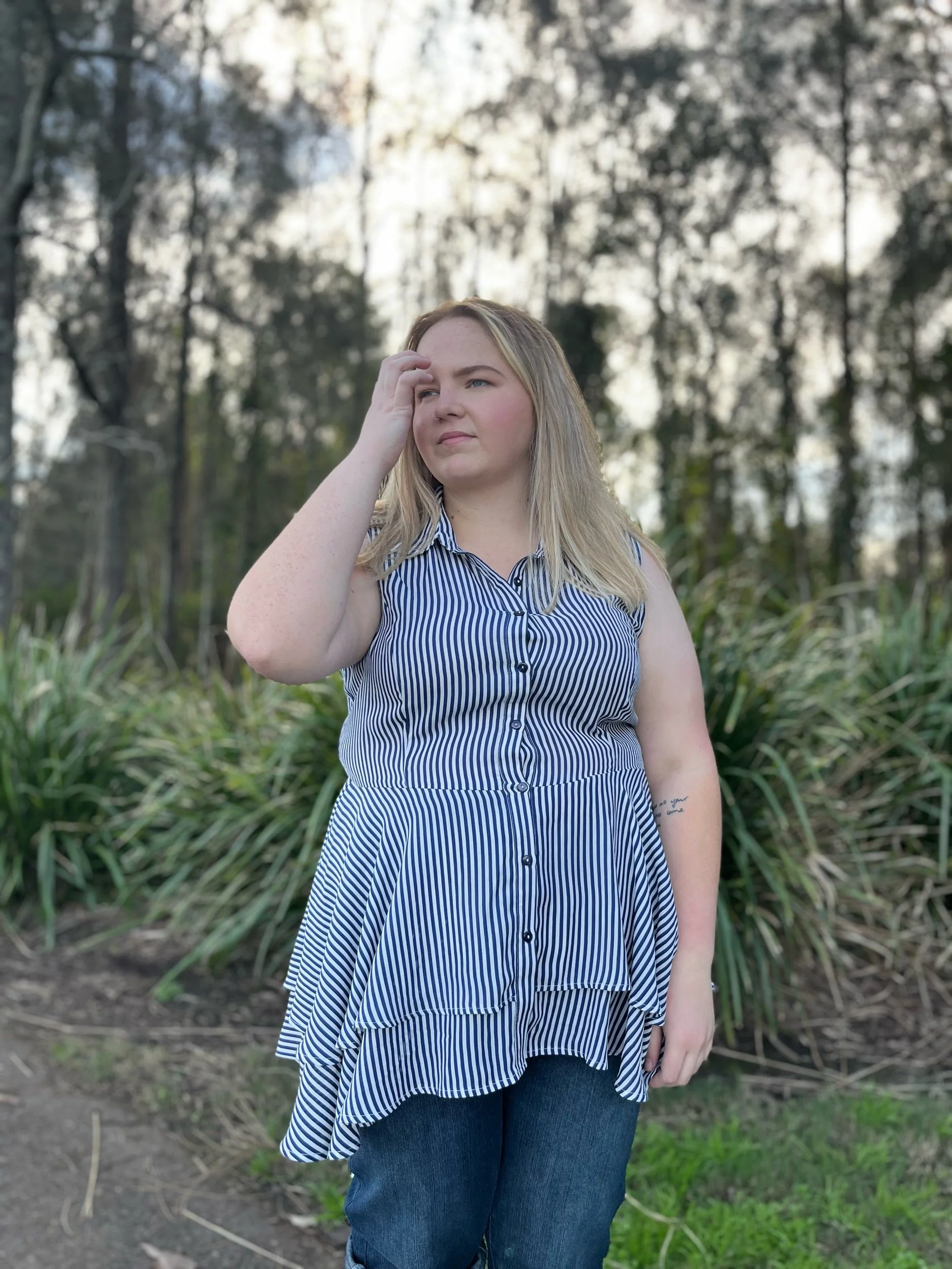 City Chic Blouse - M