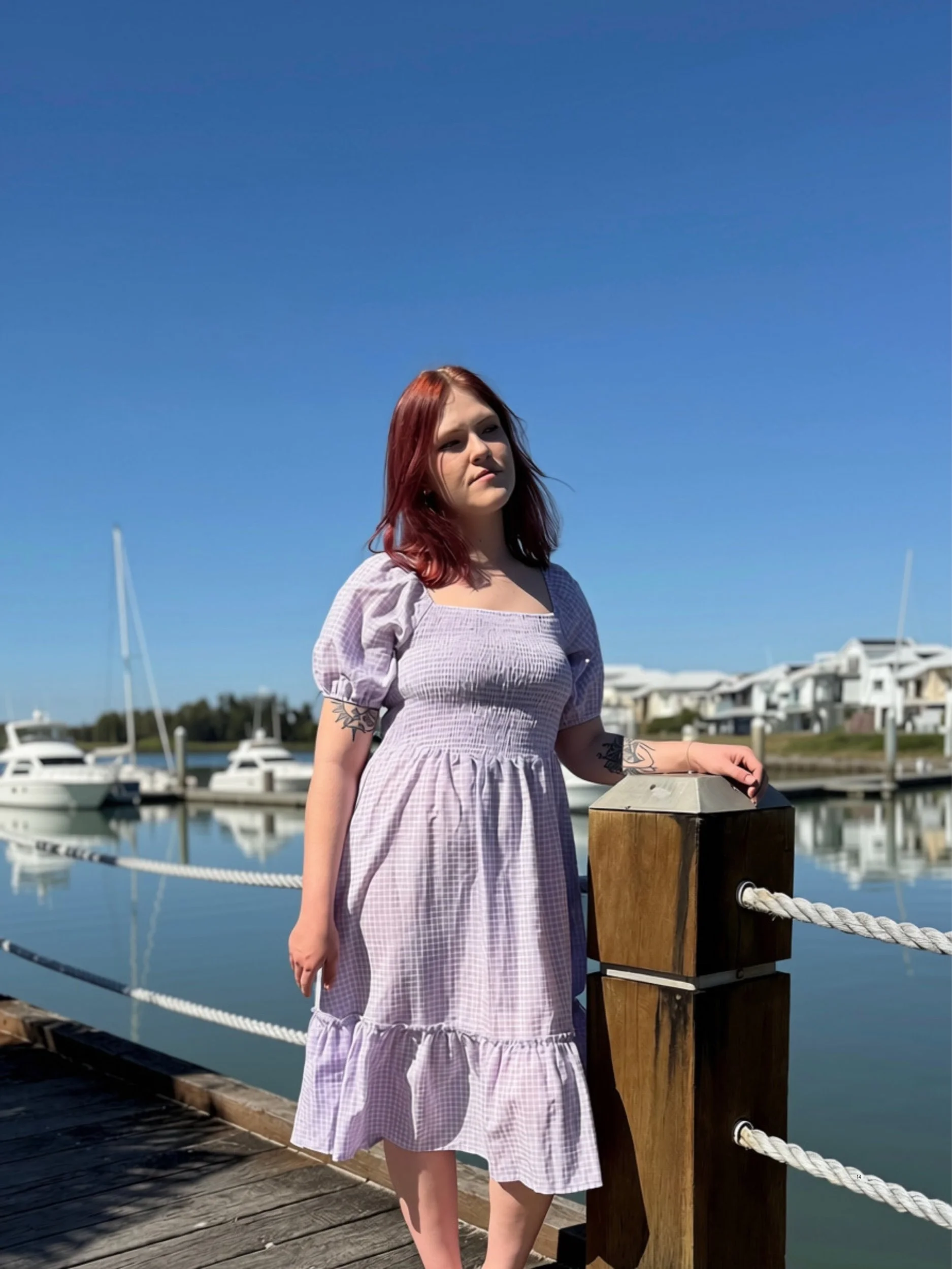 Minx & Moss Midi Dress - 14