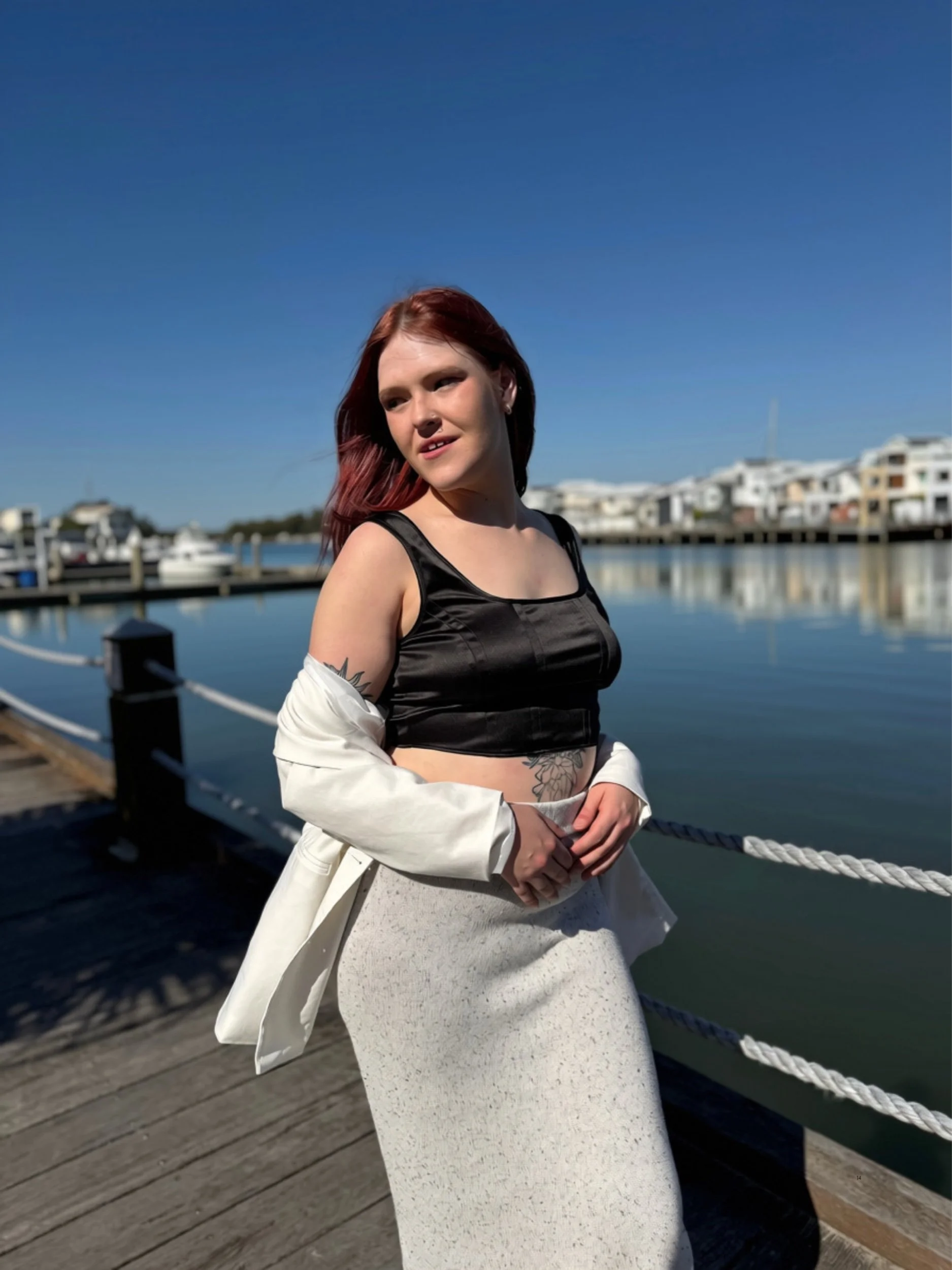 Glassons Crop Top - 10