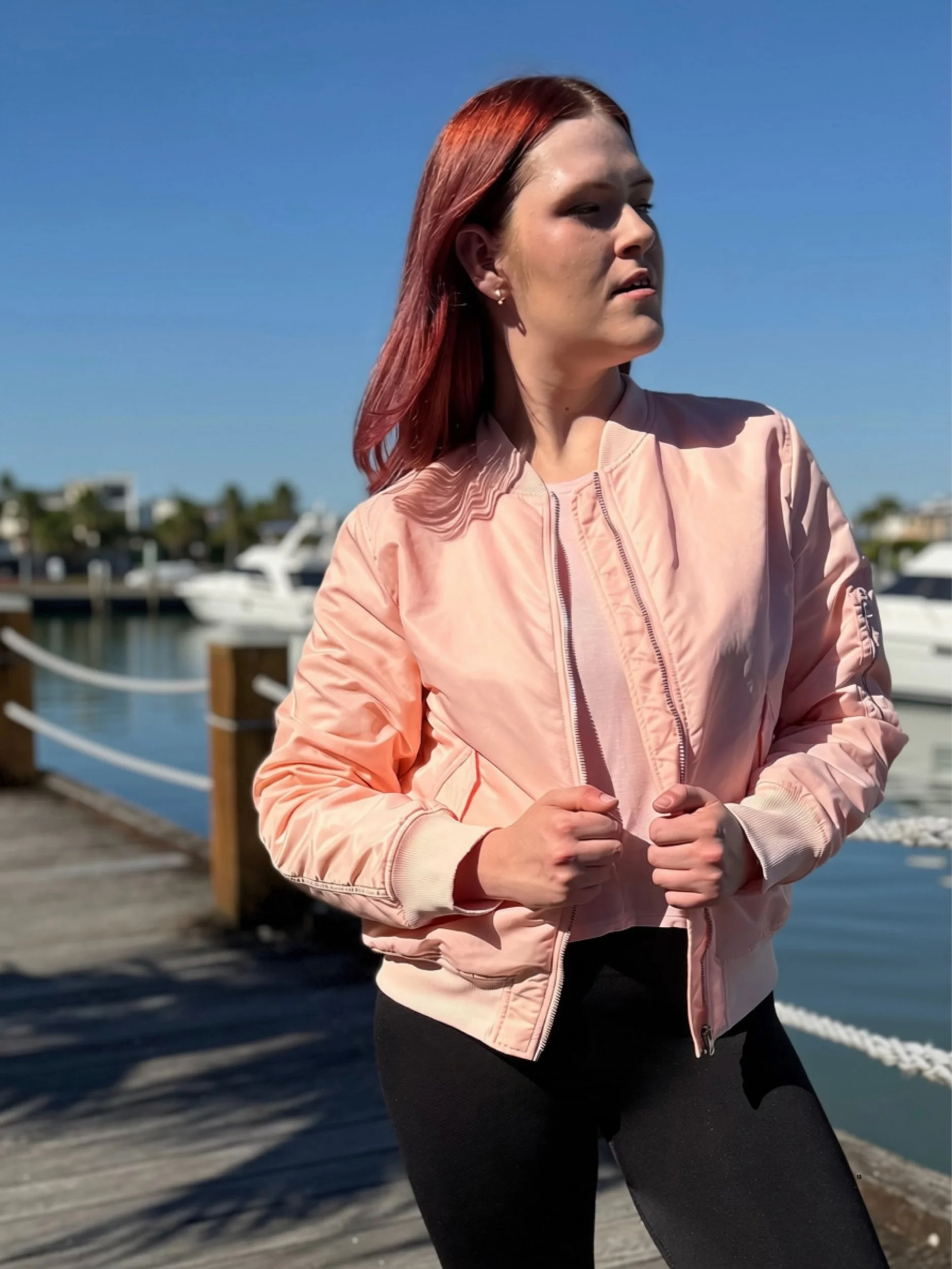 Lorna Jane Bomber Jacket - M