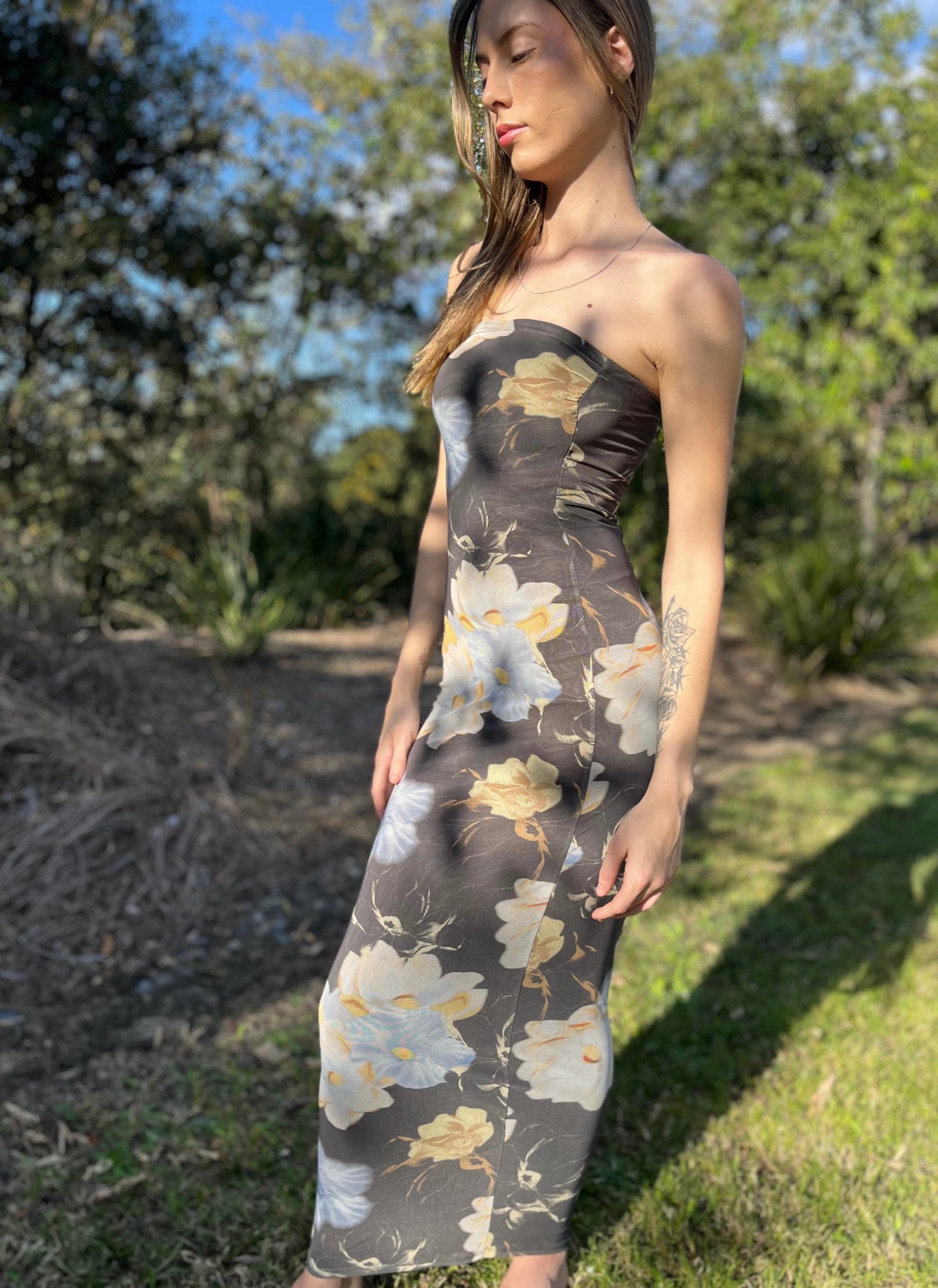 Glassons Midi Dress - XS