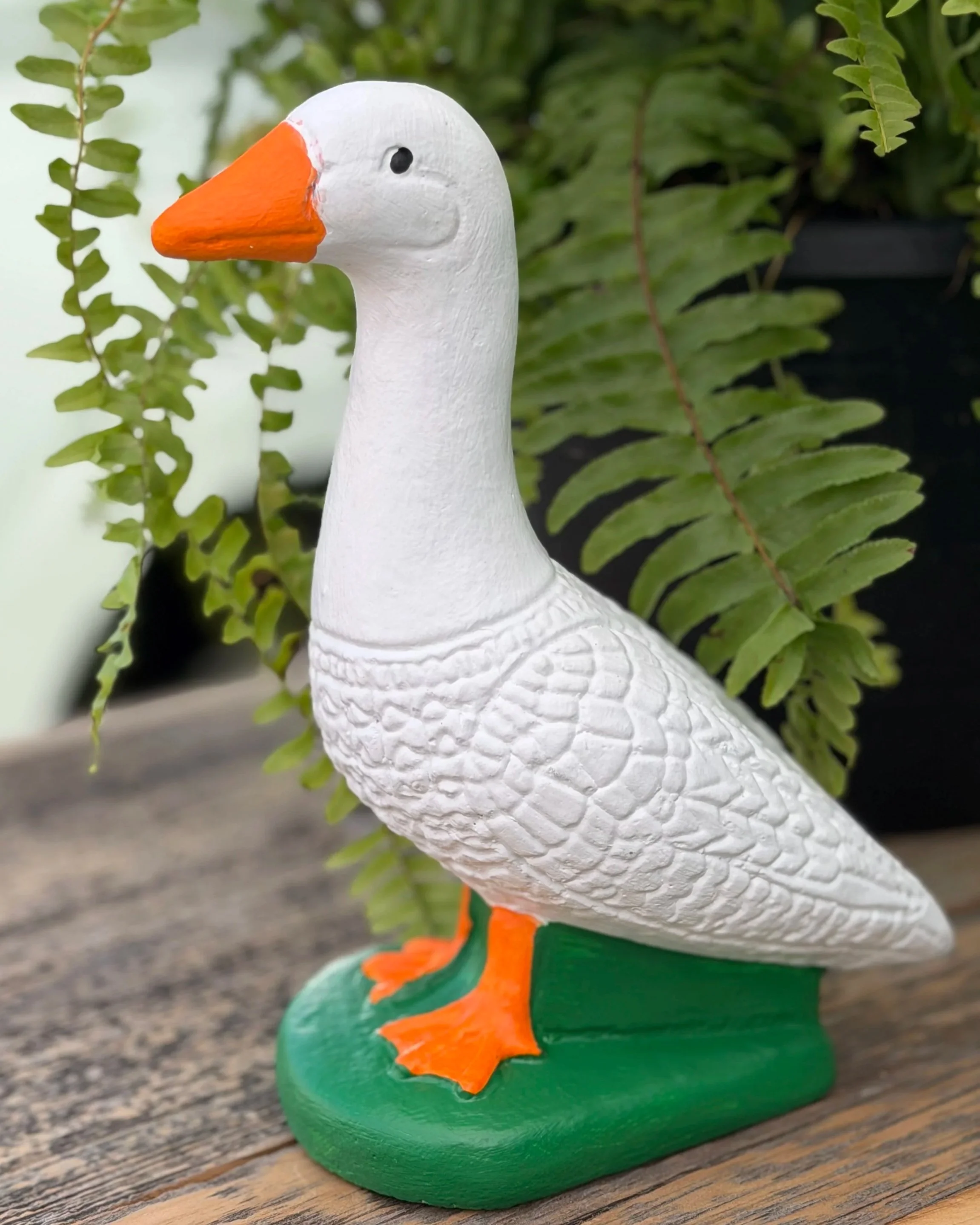 desk goose 9" - painted