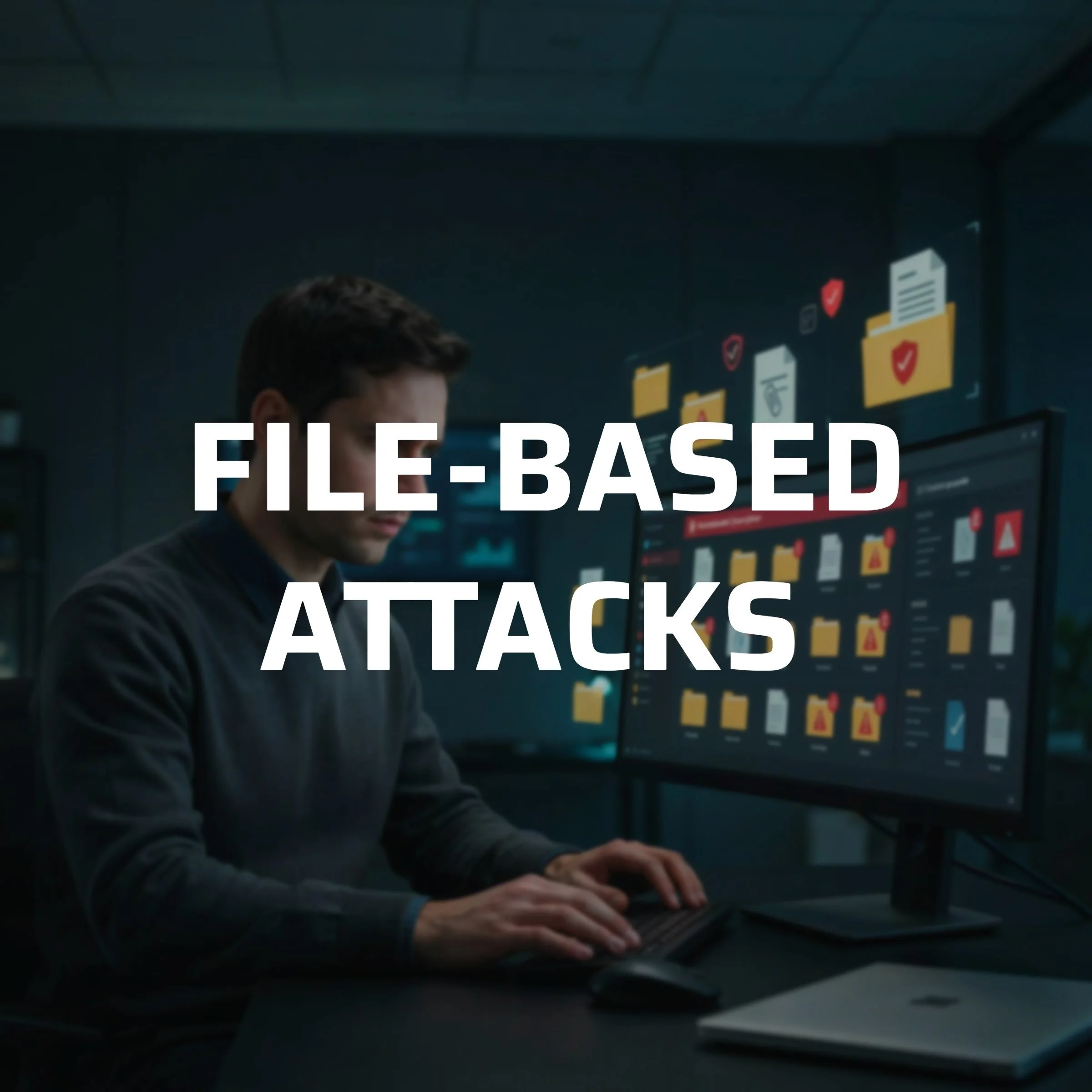 📁 File-Based Attack Vectors

Files can be used as a delivery method for cyberattacks, especially when users unknowingly open or enable malicious content. Understanding how these attacks work can help you recognize potential threats before they compr