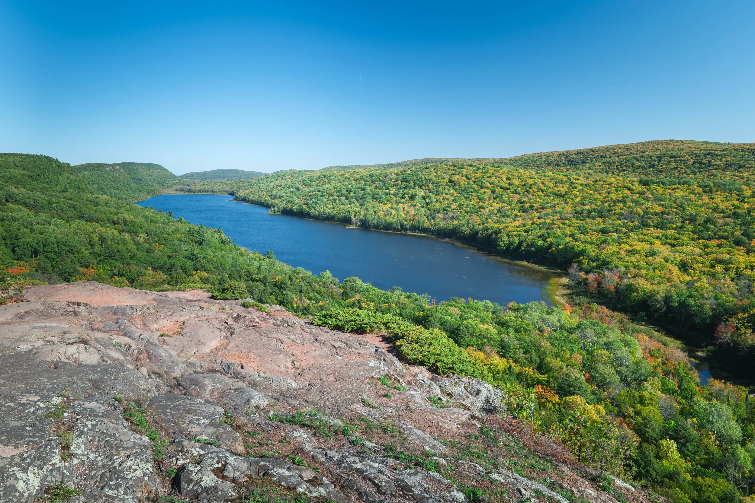 Lake of the Clouds, Porcupine Mountains 2025