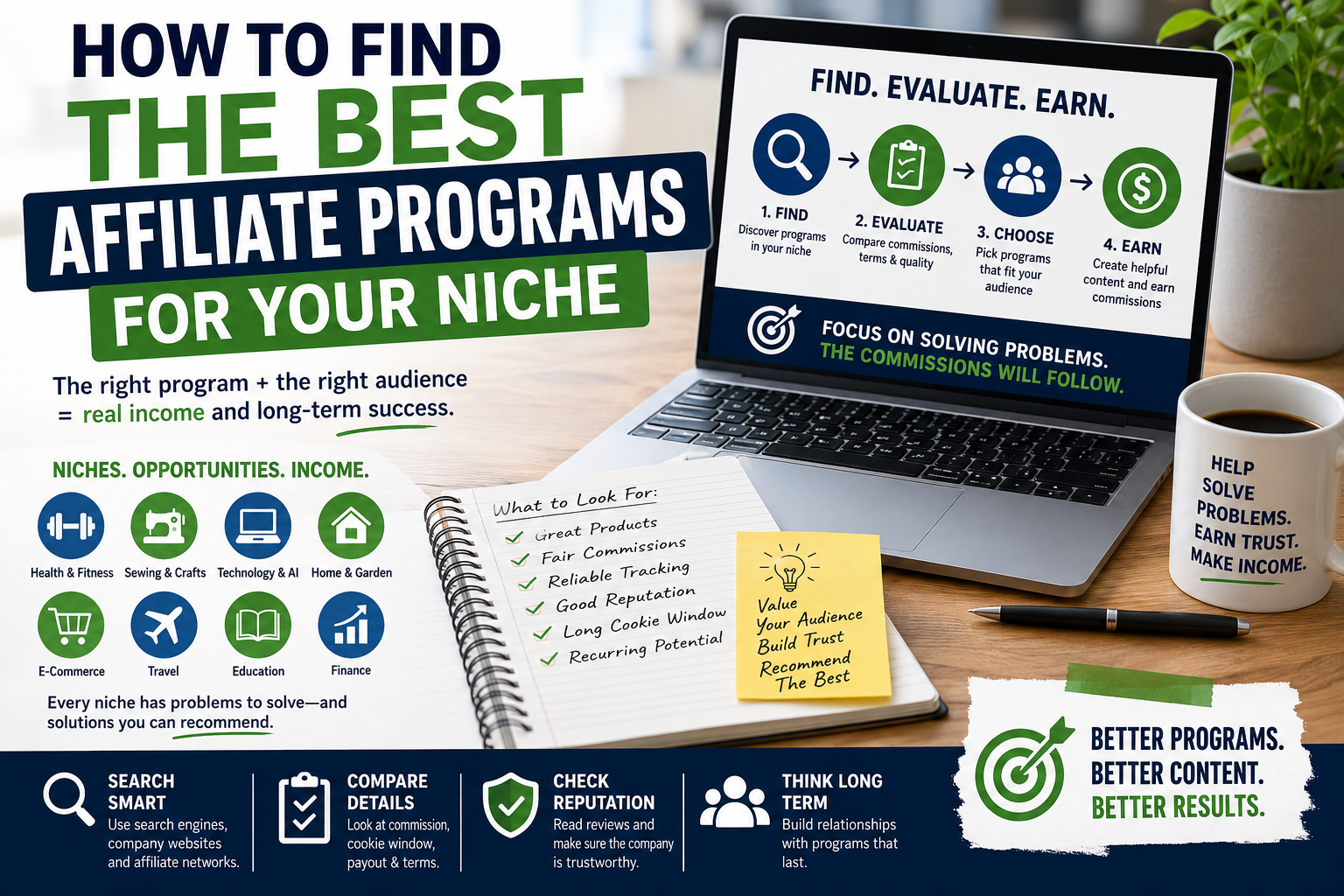 How to Find the Best Affiliate Programs for Your Niche