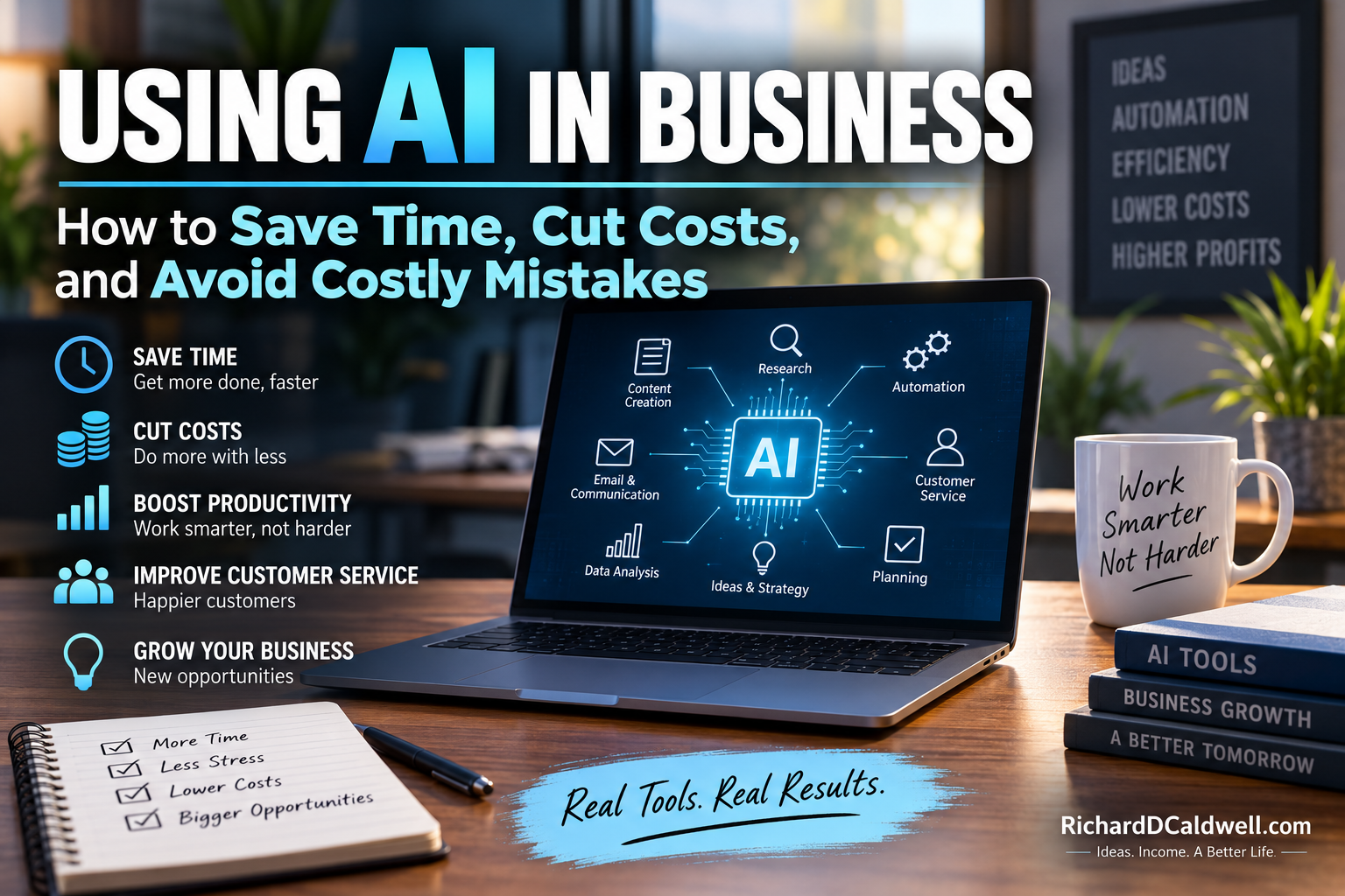 Using AI in Business: How to Save Time, Cut Costs, and Avoid Costly Mistakes