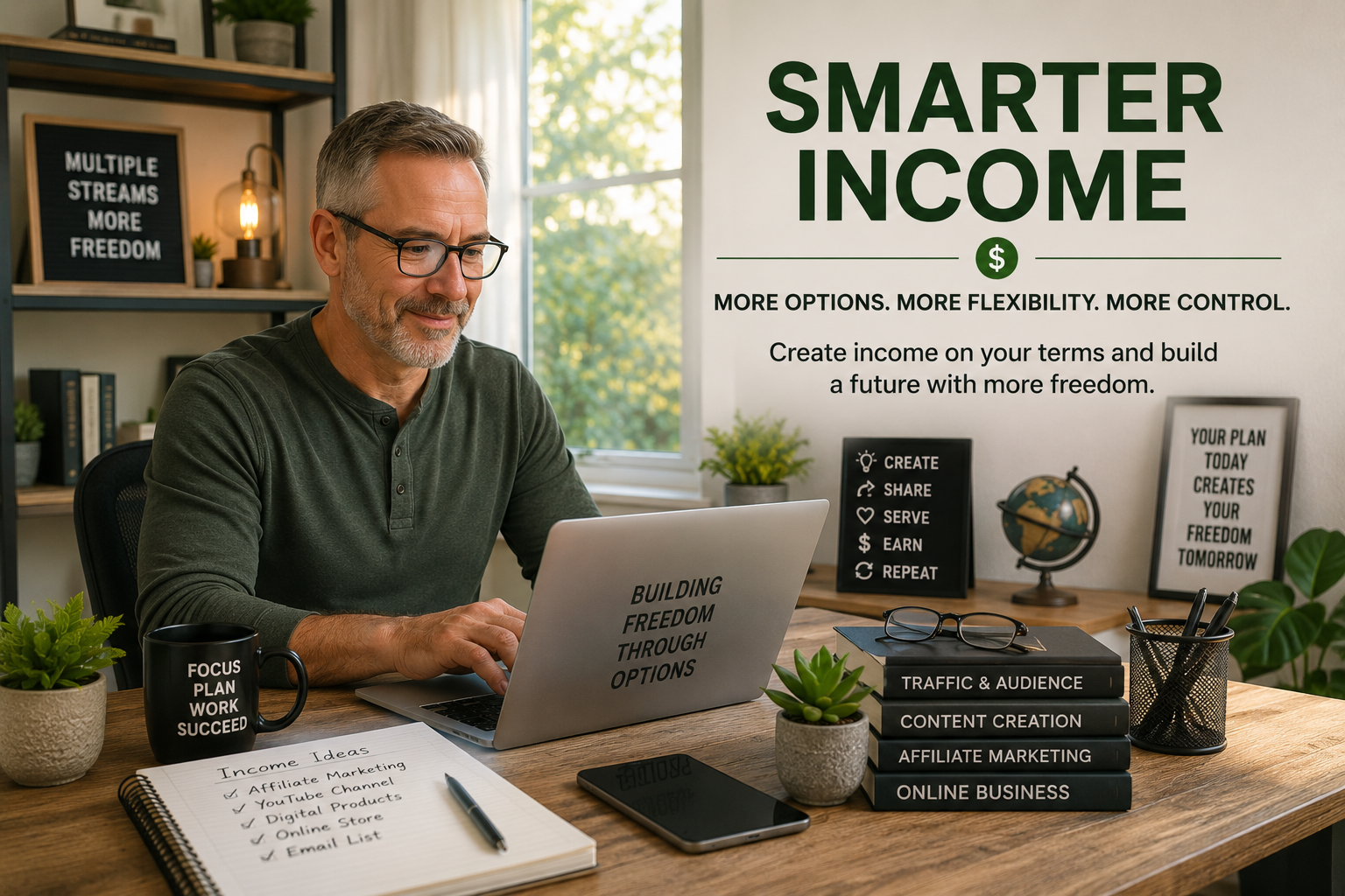 SMARTER INCOME More Options. More Flexibility. More Control.