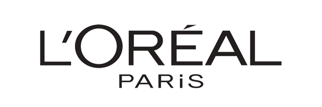 L'Oréal Paris logo in black text on a transparent background.