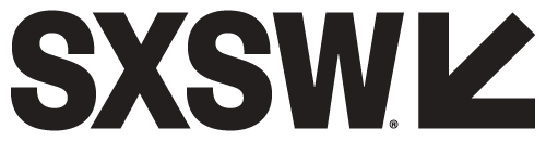 SXSW logo in black text.